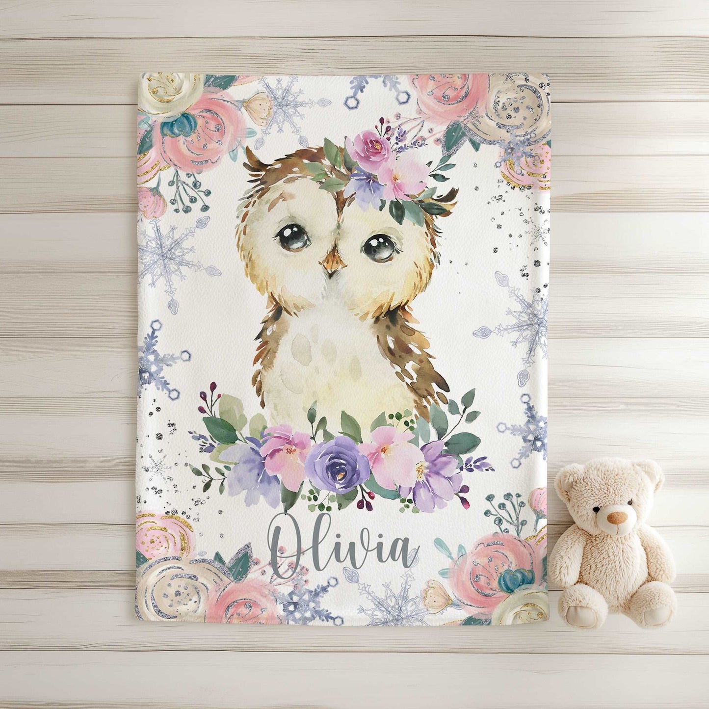 Owl Baby Blanket