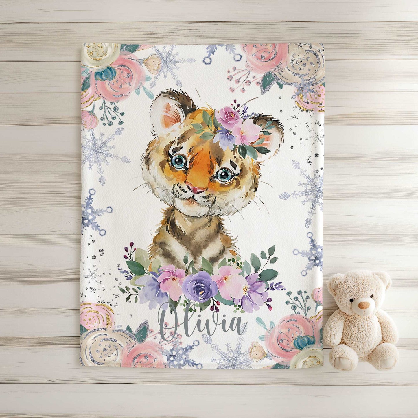 Tiger Baby Blanket