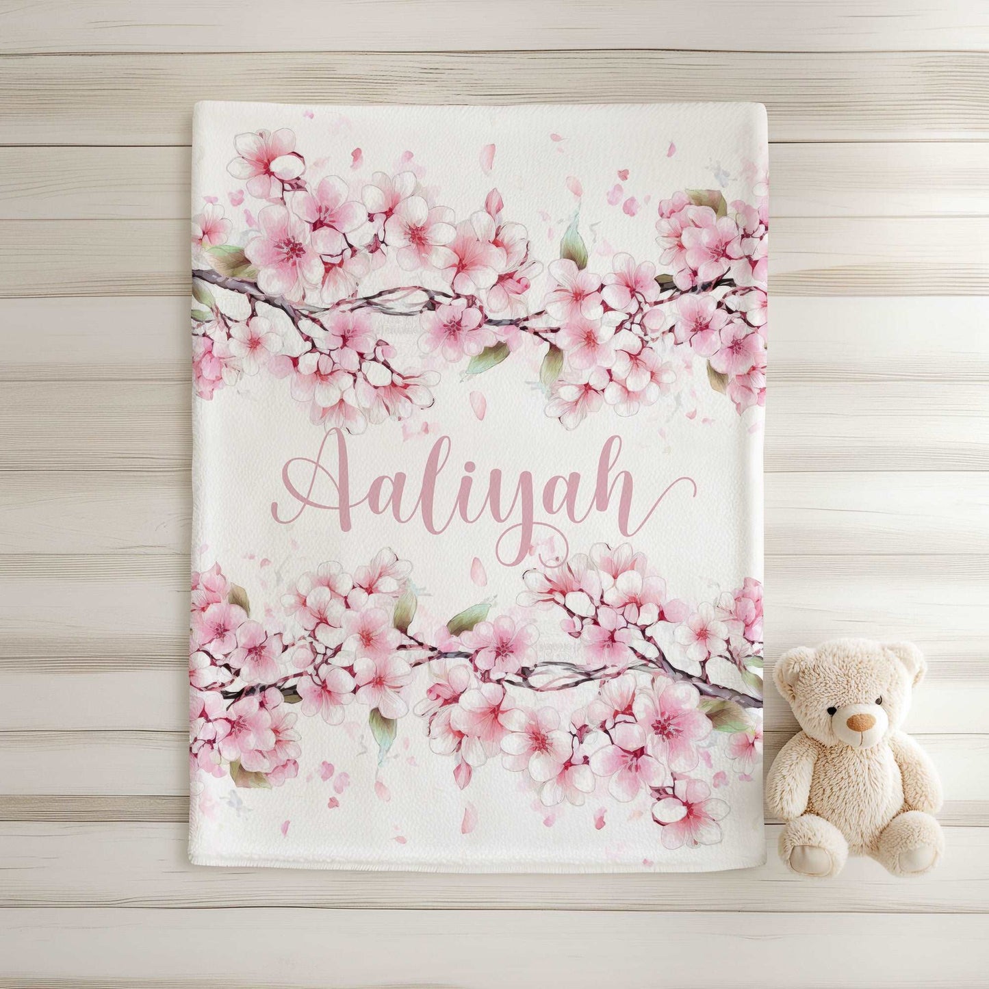 Cherry Blossom Blanket