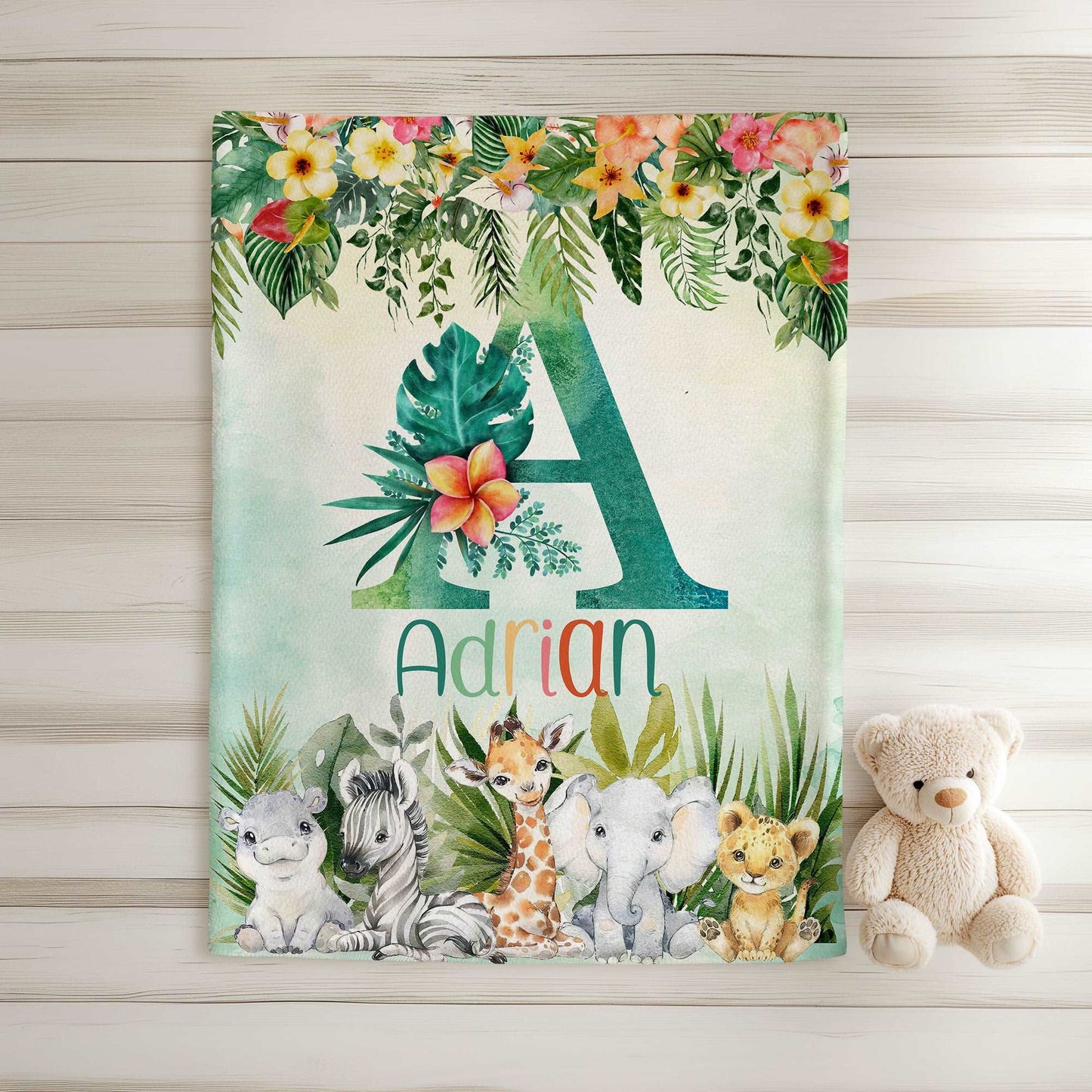 Safari Baby Blanket