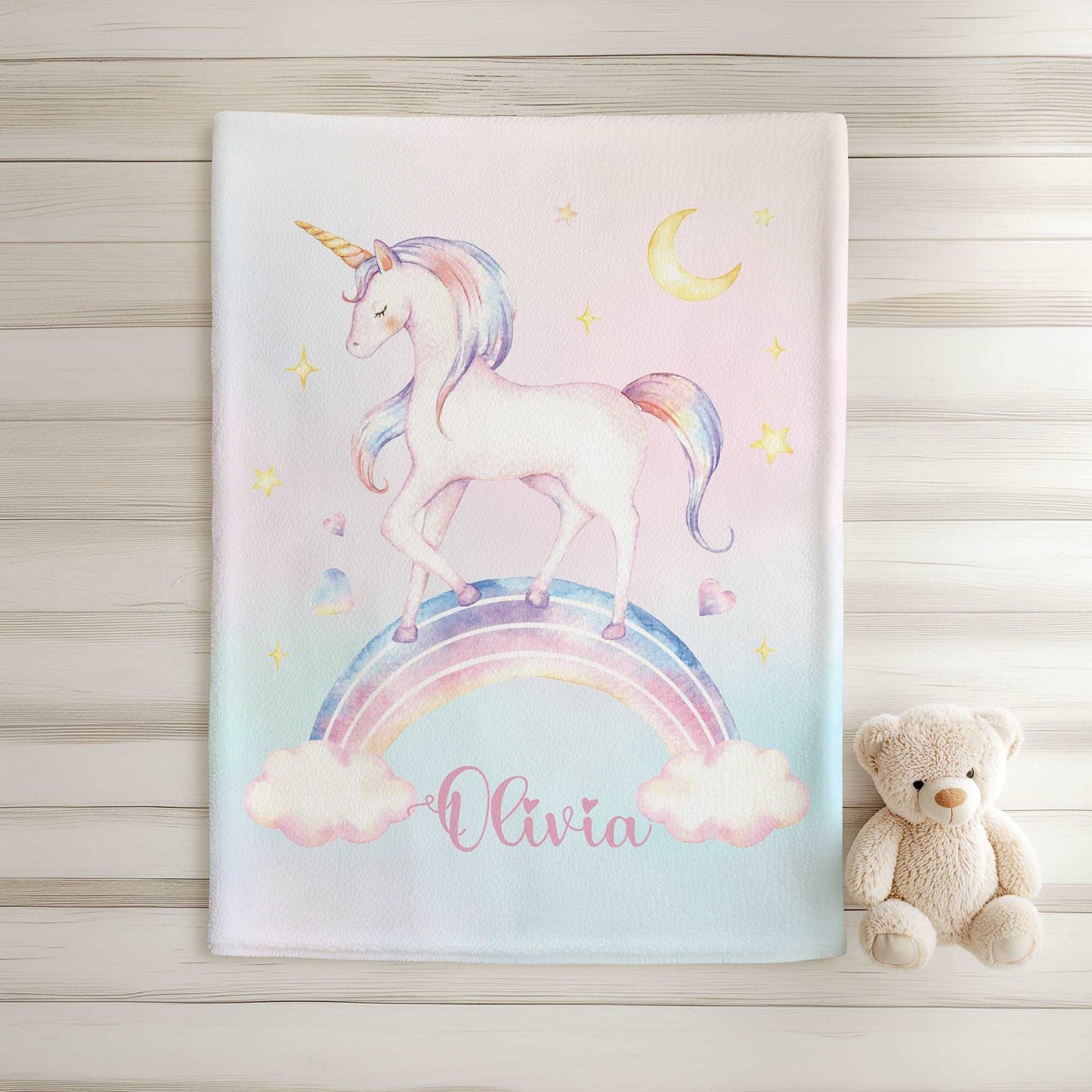 Unicorn Baby Blanket