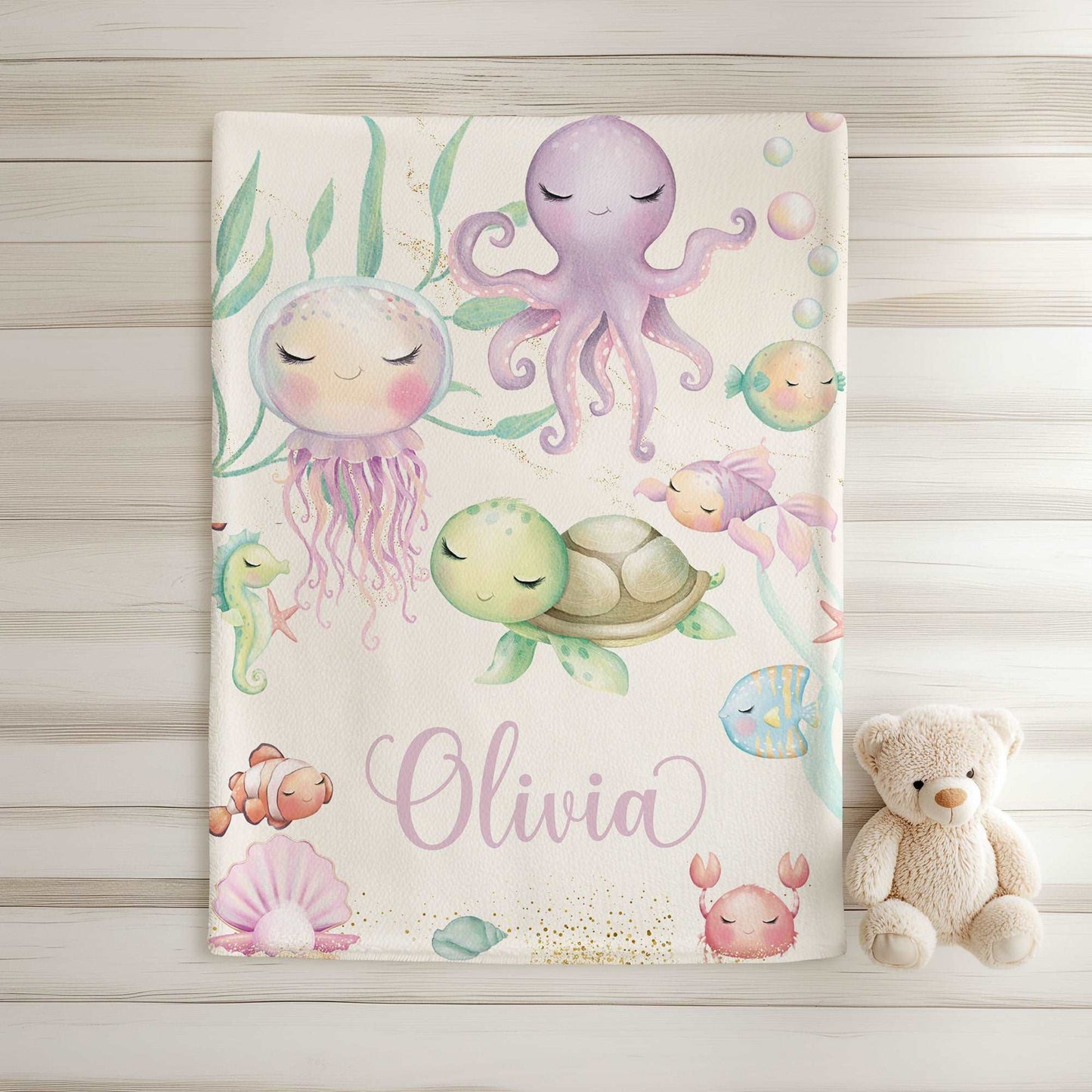 Ocean Animals Blanket
