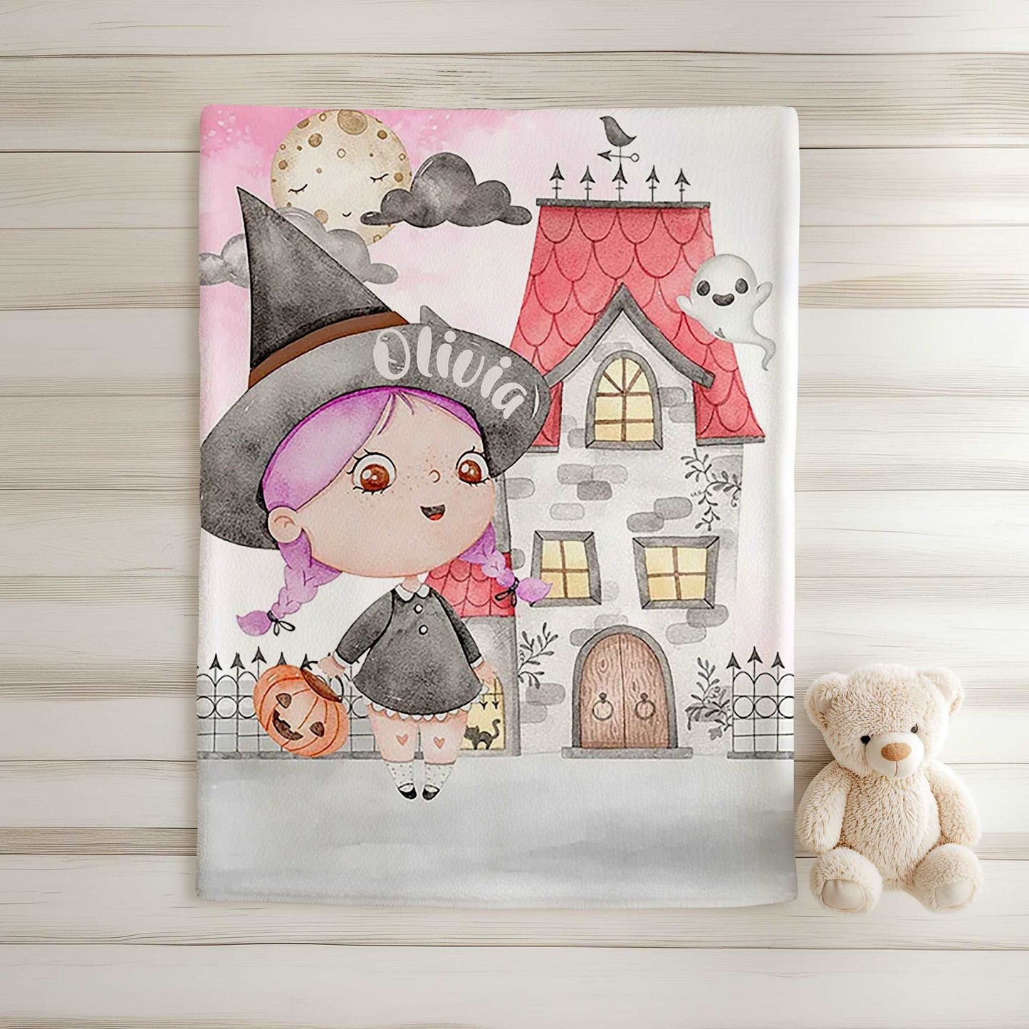 Halloween Witch Blanket