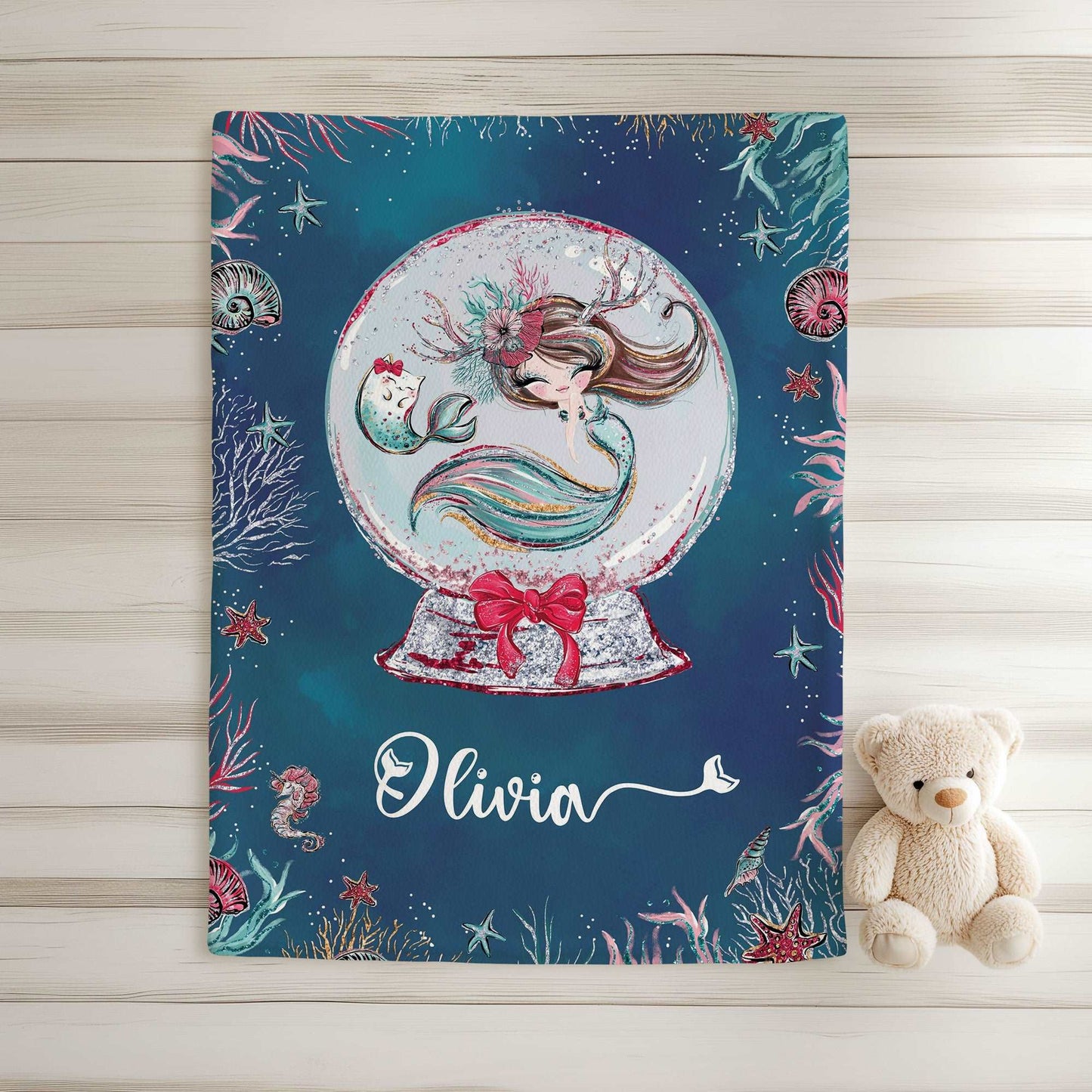 Little Mermaid Blanket