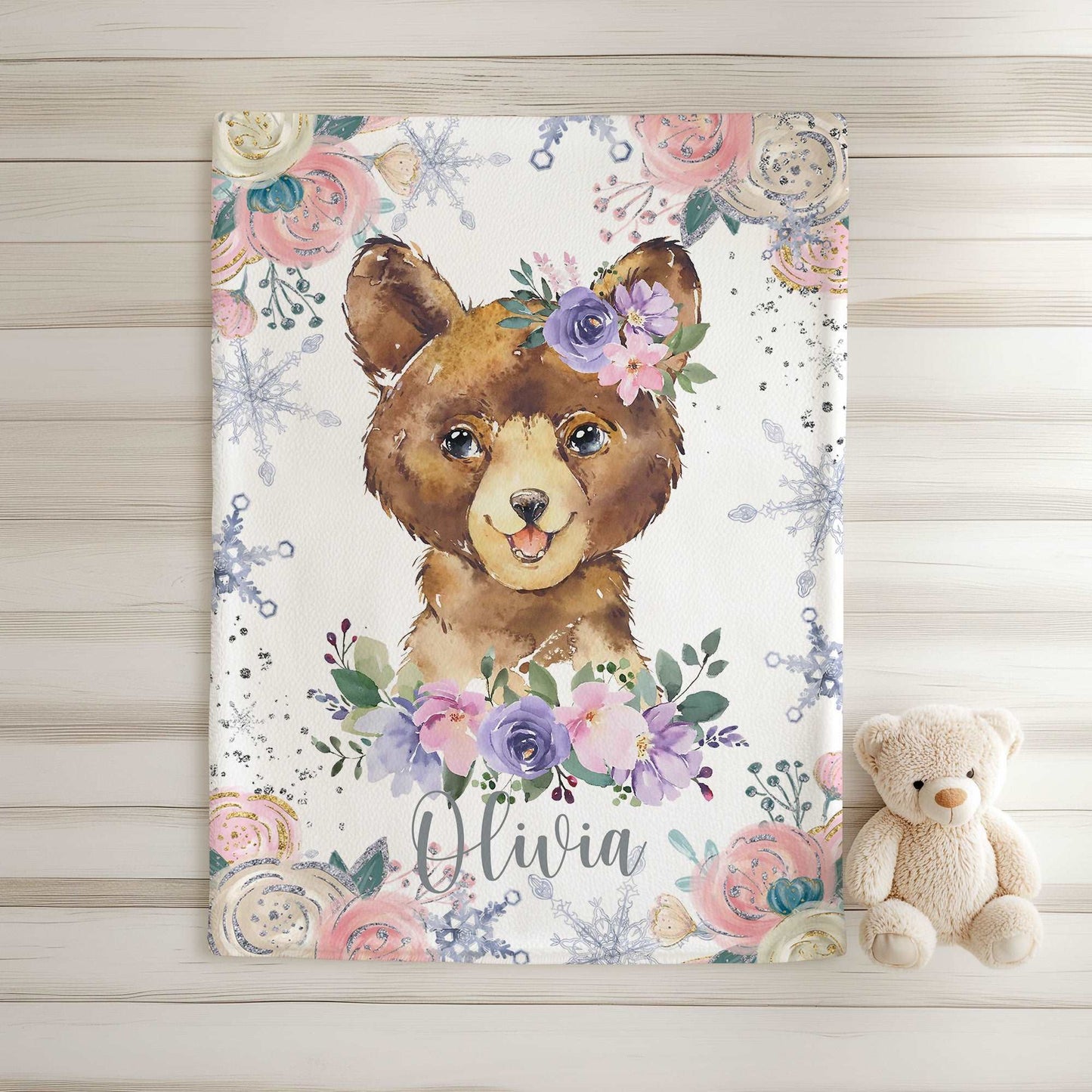 Bear Baby Blanket