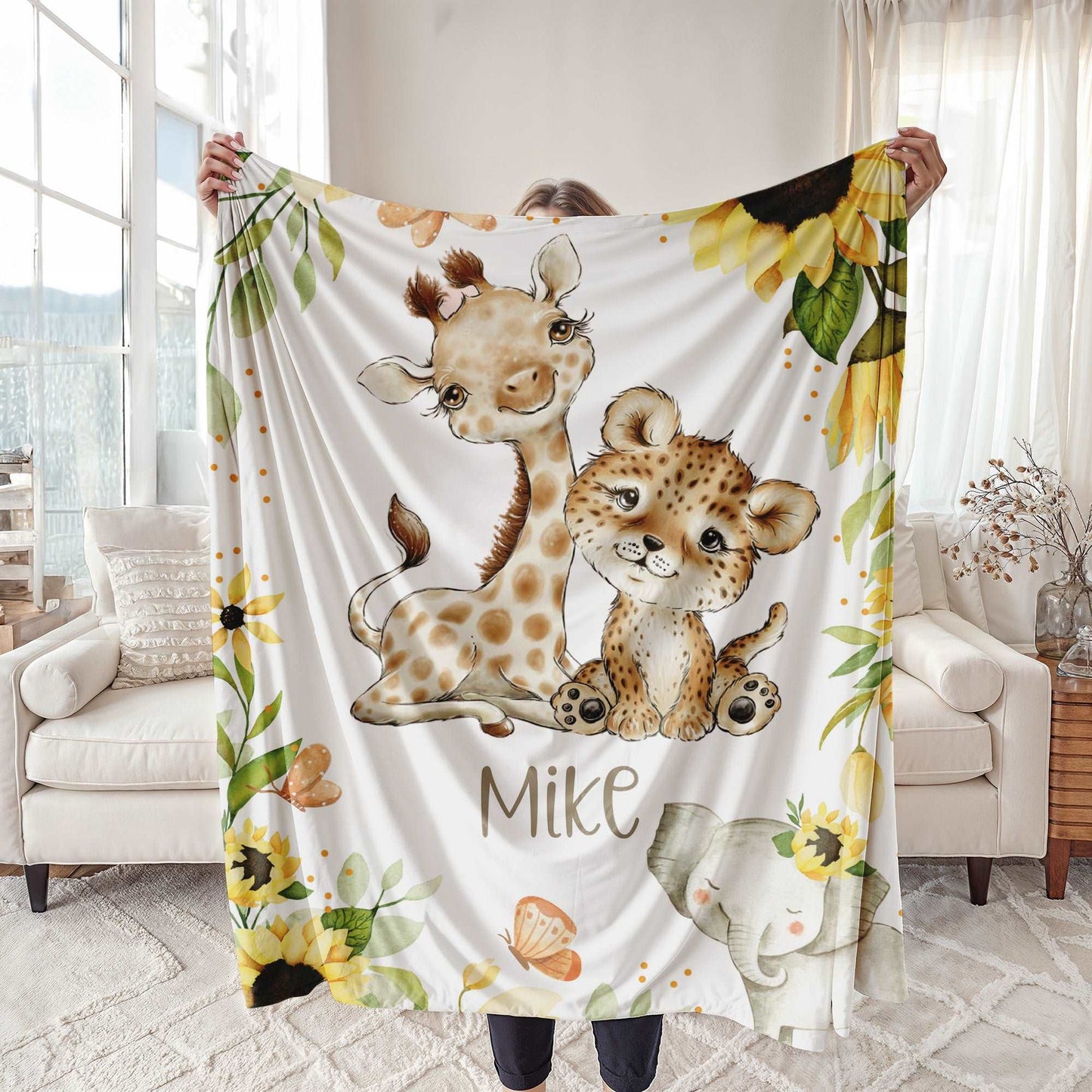 Safari Animals Blanket