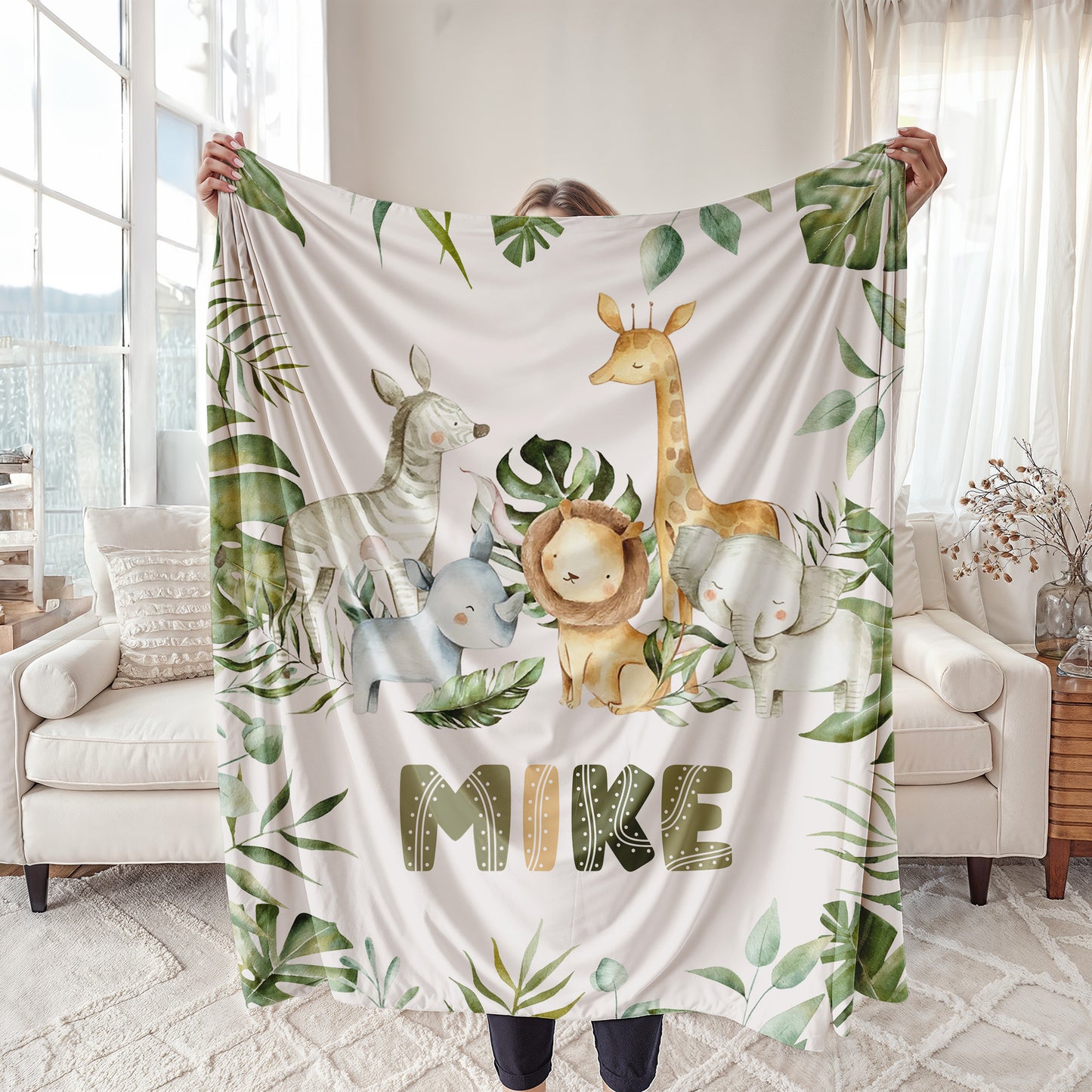Safari Animals Blanket