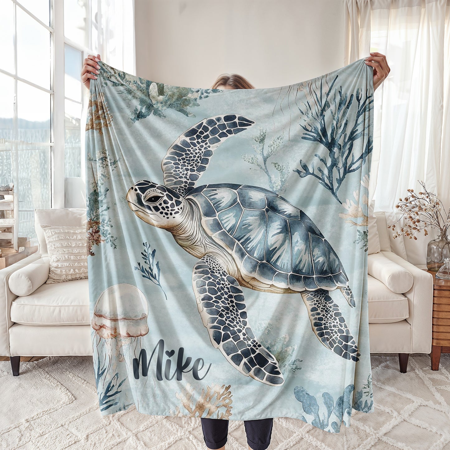 Sea Turtle Blanket