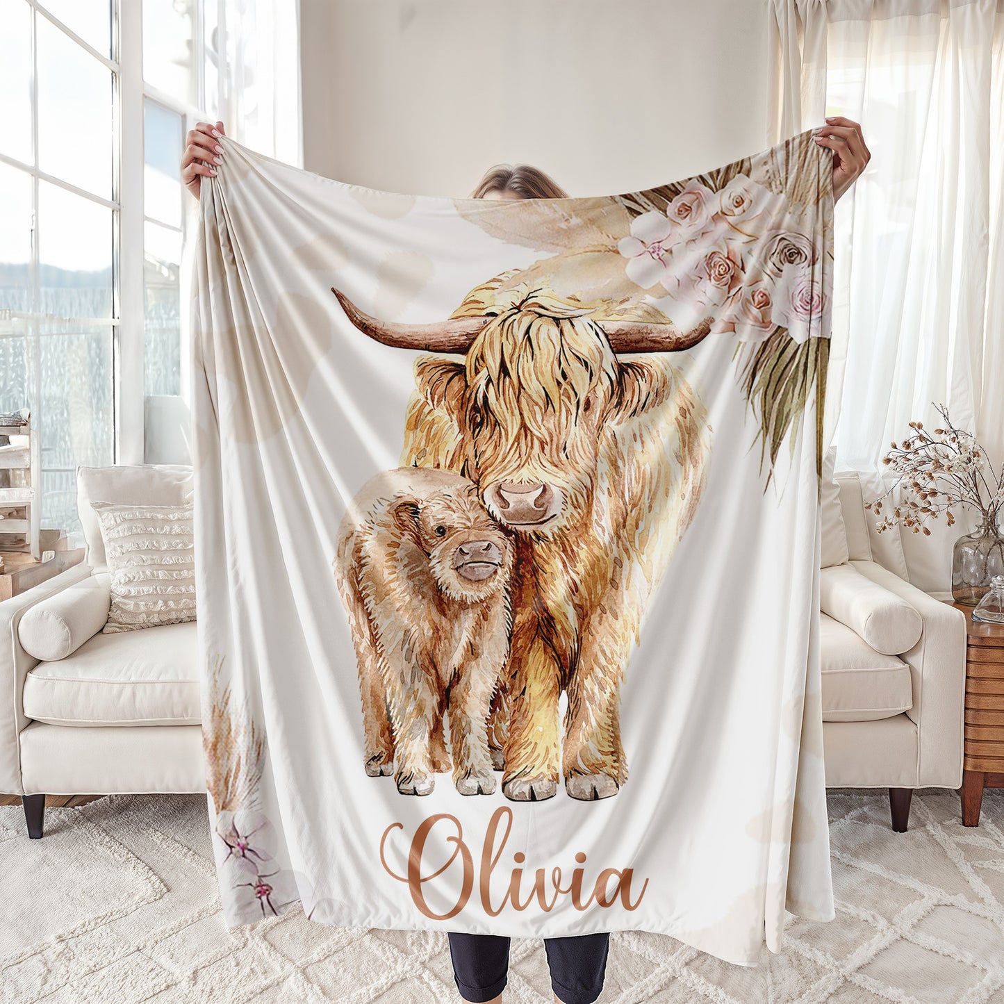 Highland Cow Blanket