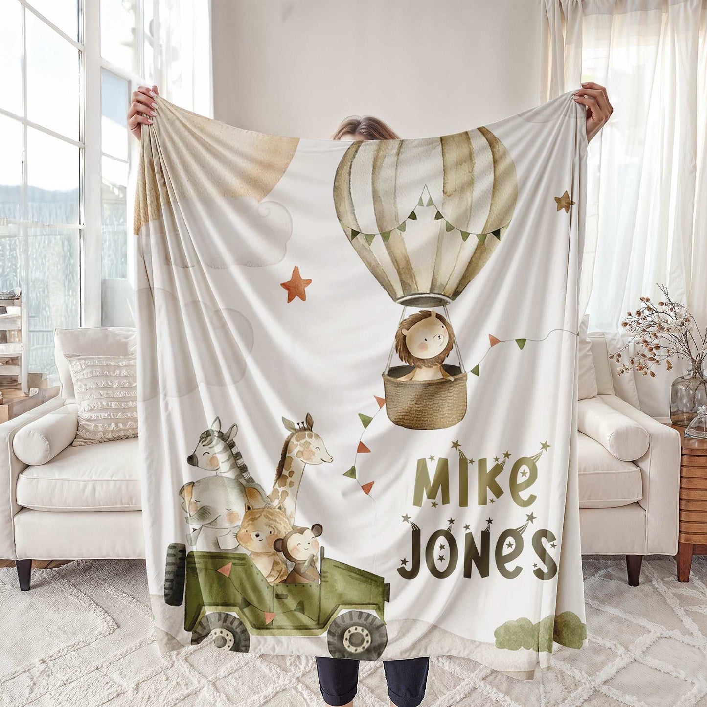Safari Animals Blanket
