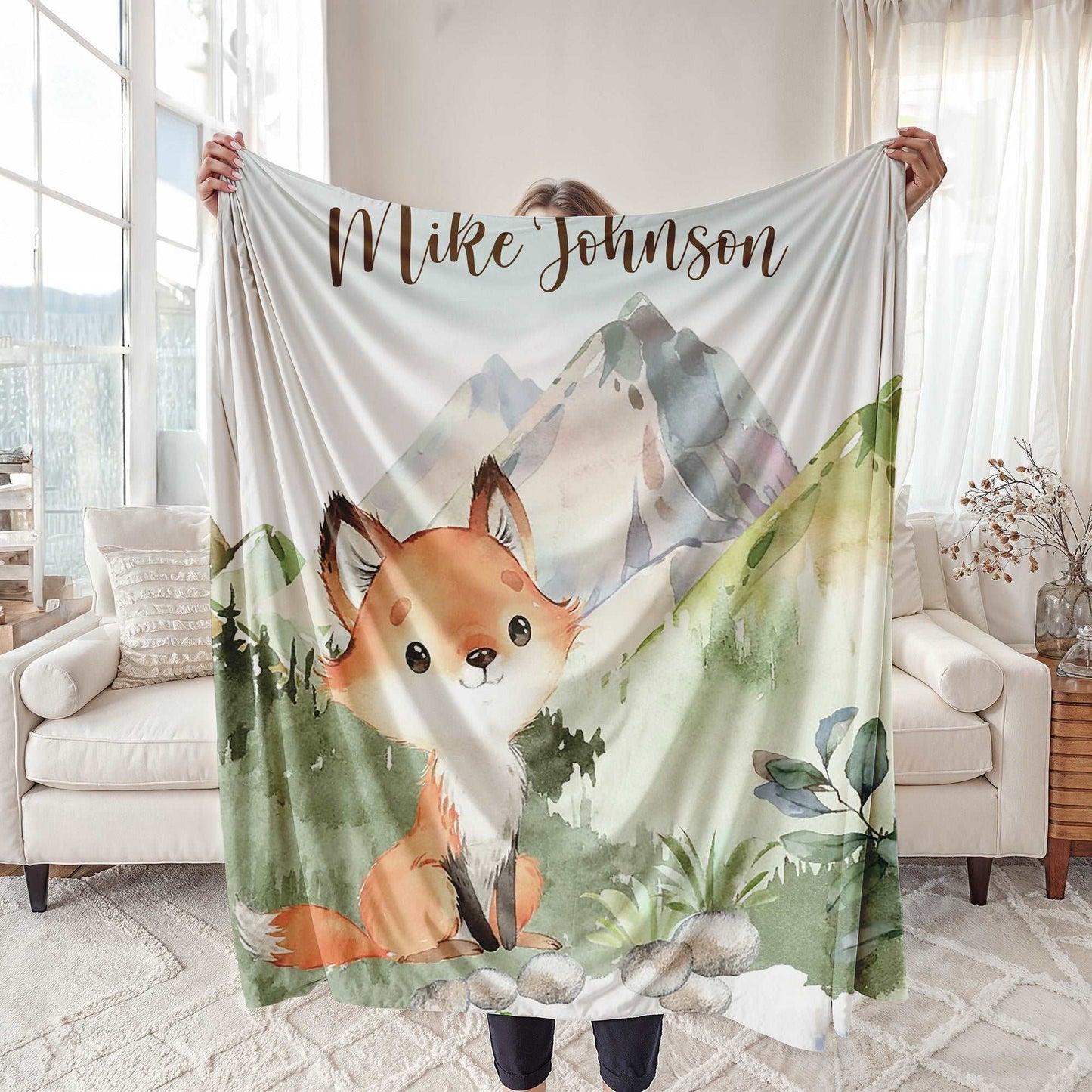 Mountain Fox Blanket