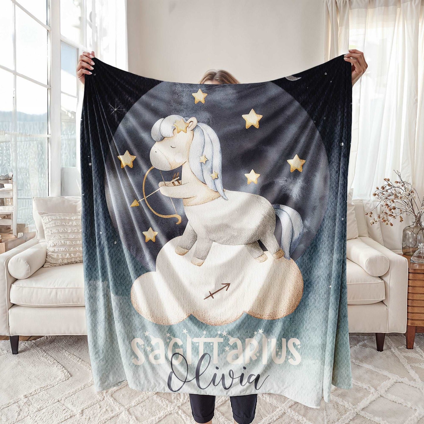 Sagittarius Zodiac Blanket
