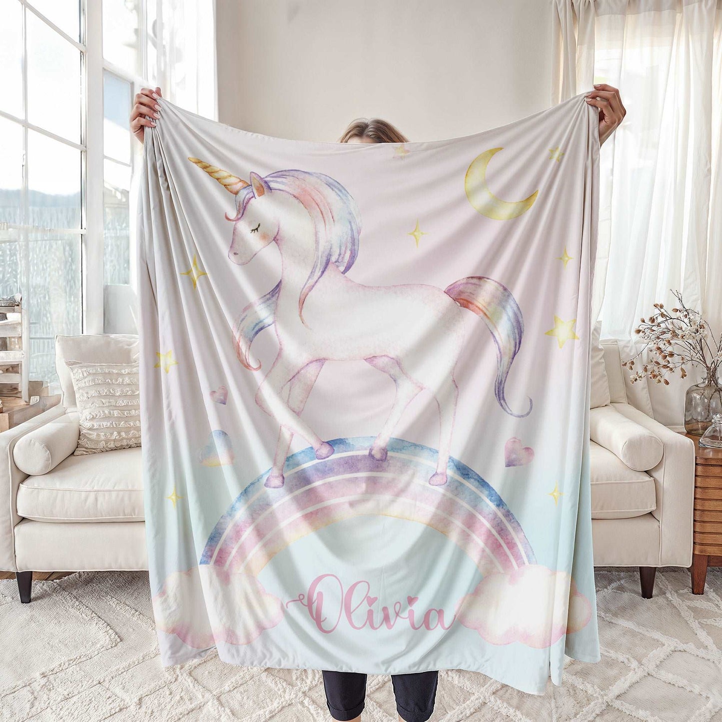 Unicorn Baby Blanket