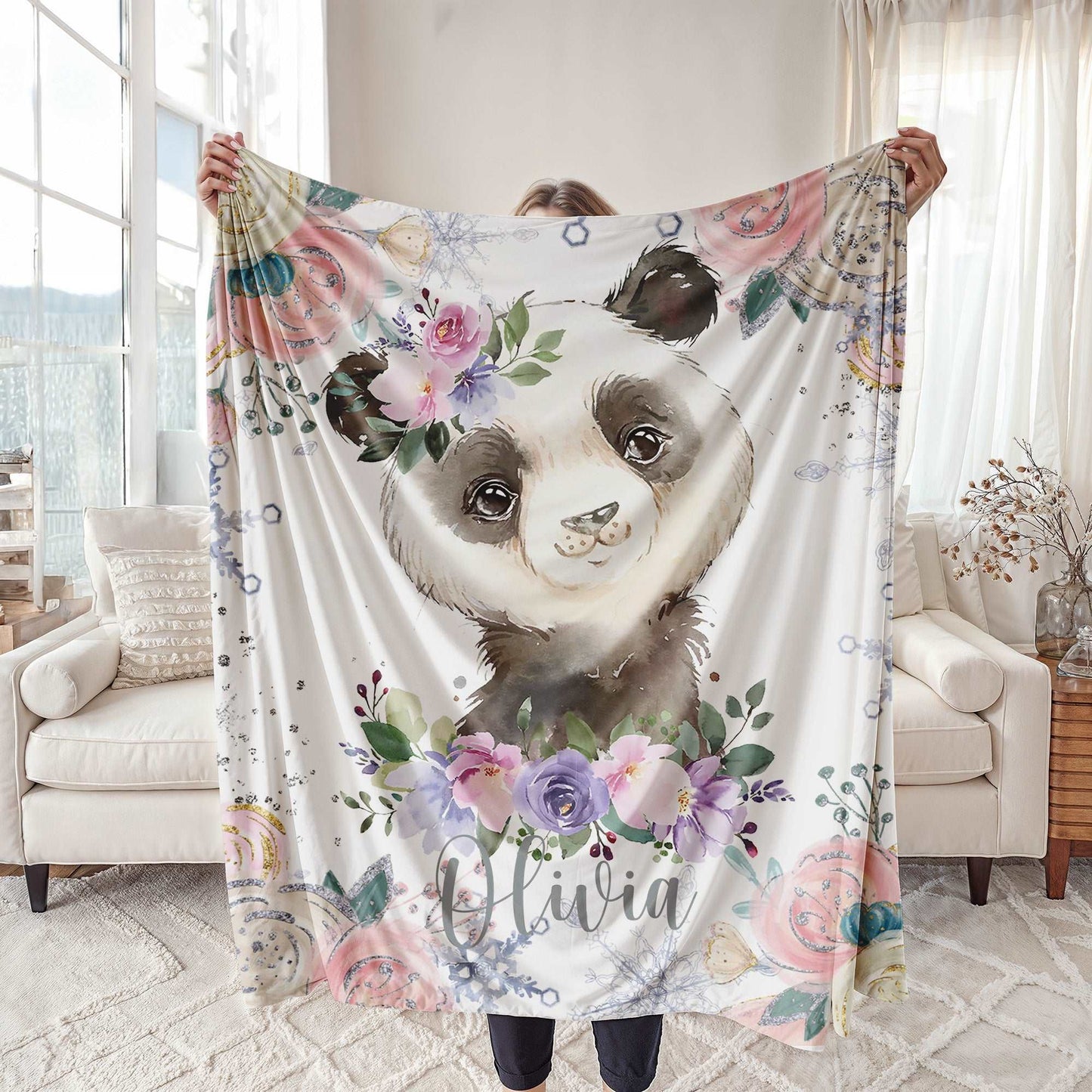 Panda Baby Blanket