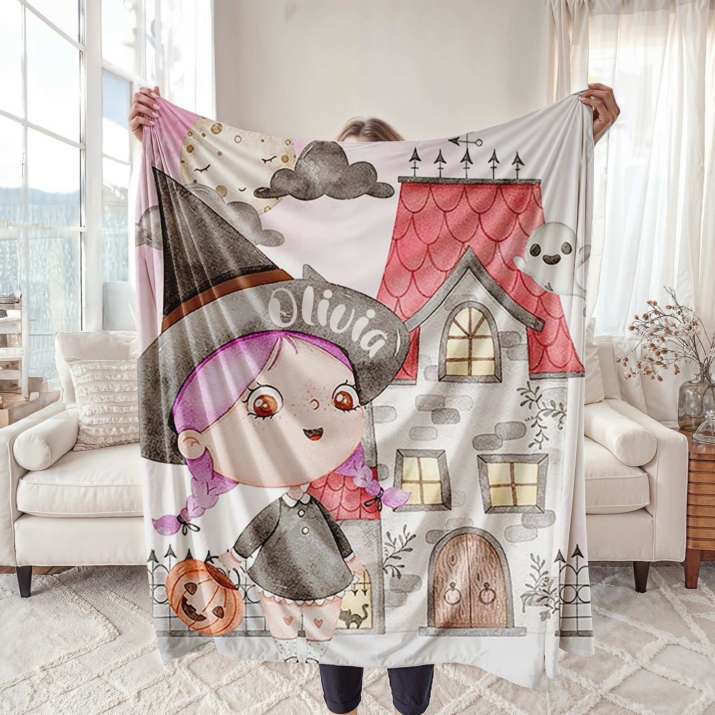 Halloween Witch Blanket