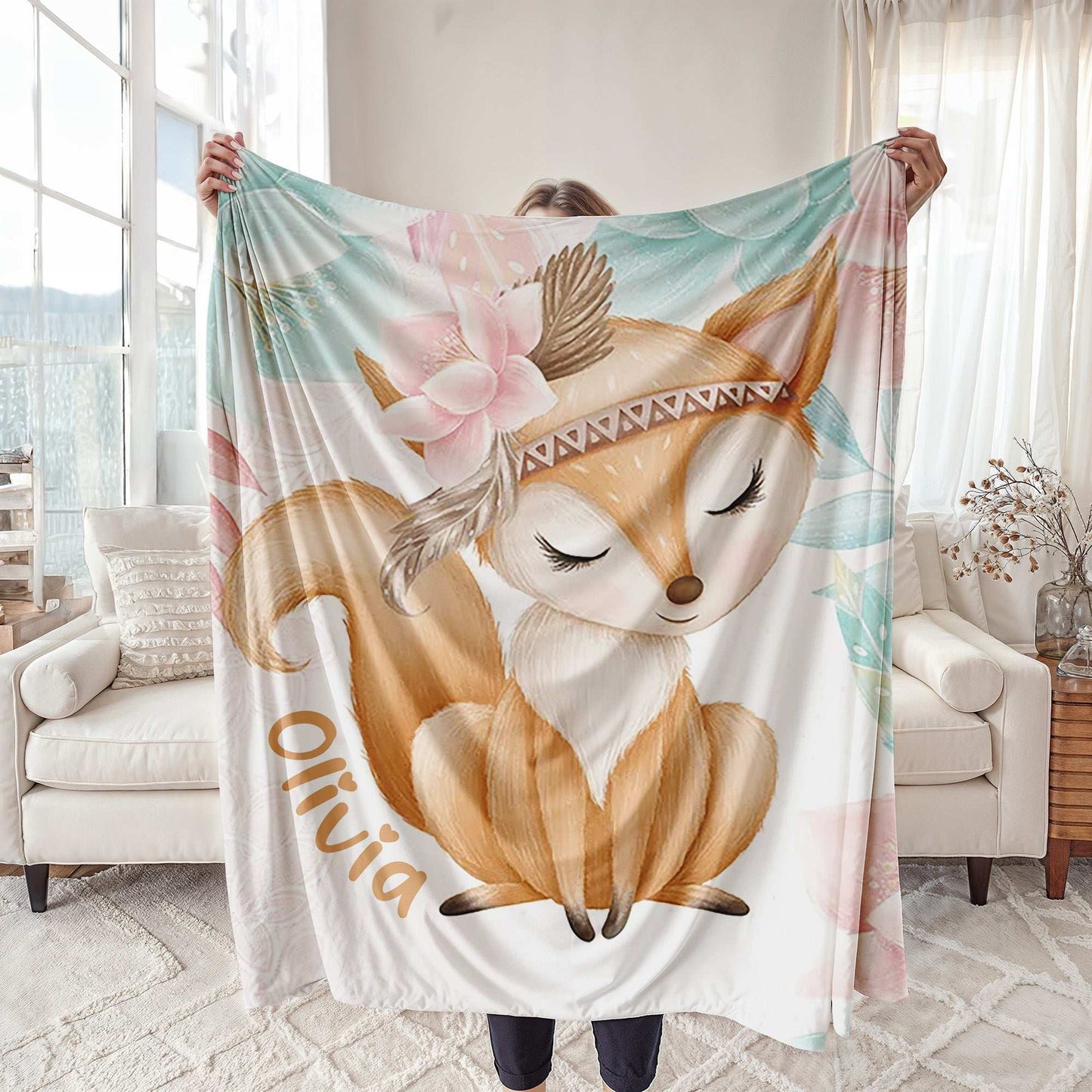 Baby Fox Blanket