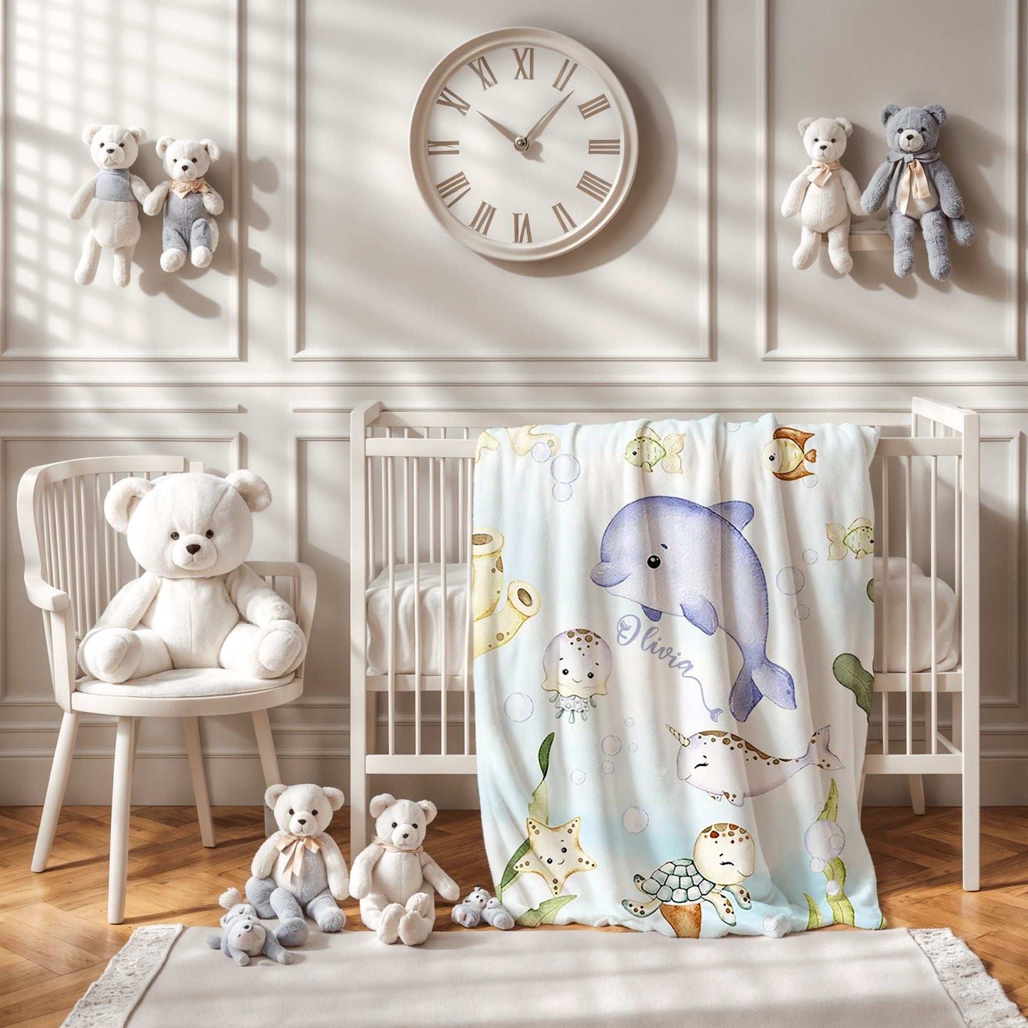 Ocean Animals Blanket