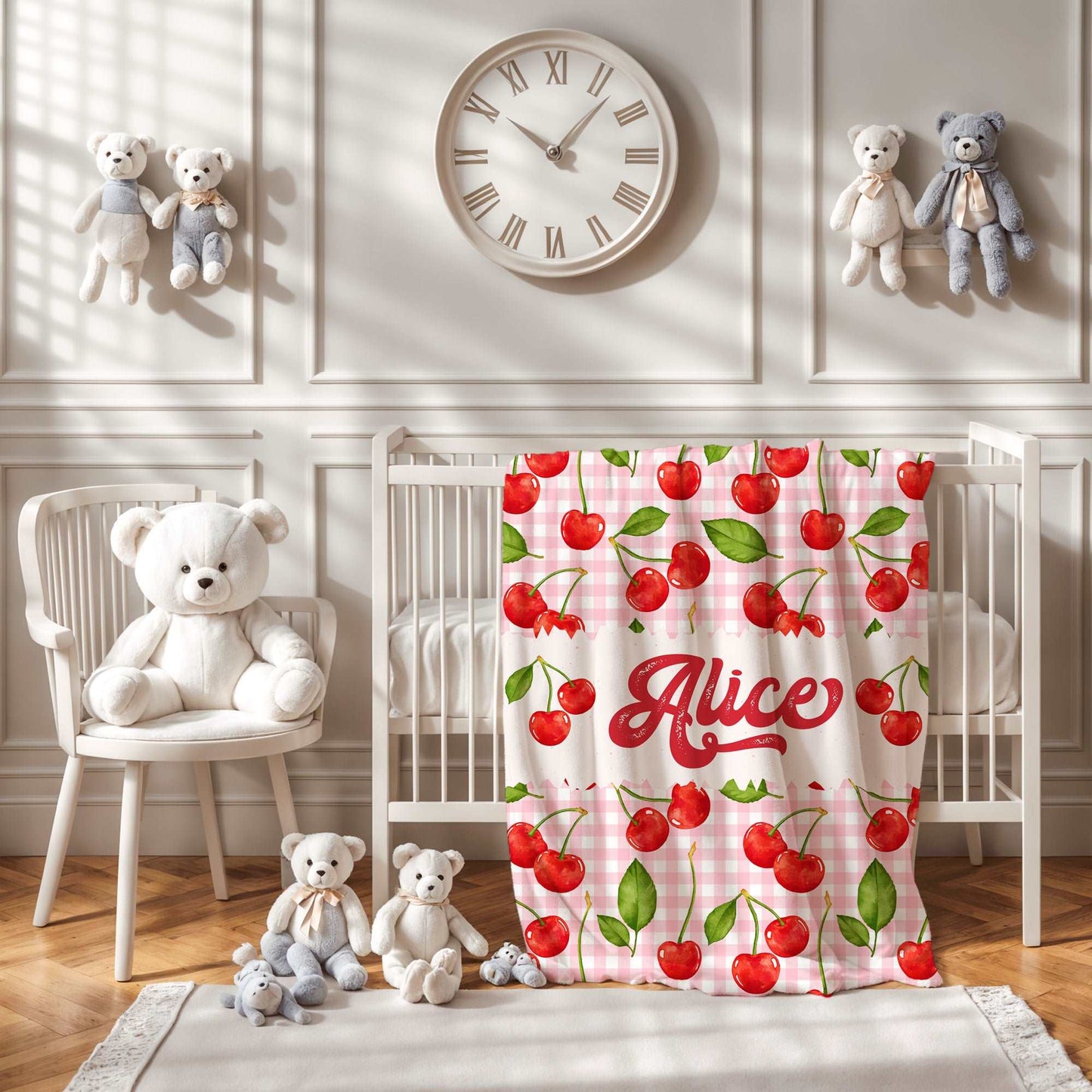 Coquette Cherry Blanket