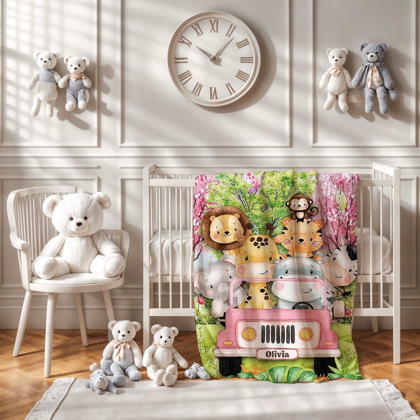 Animals In Car Blanket