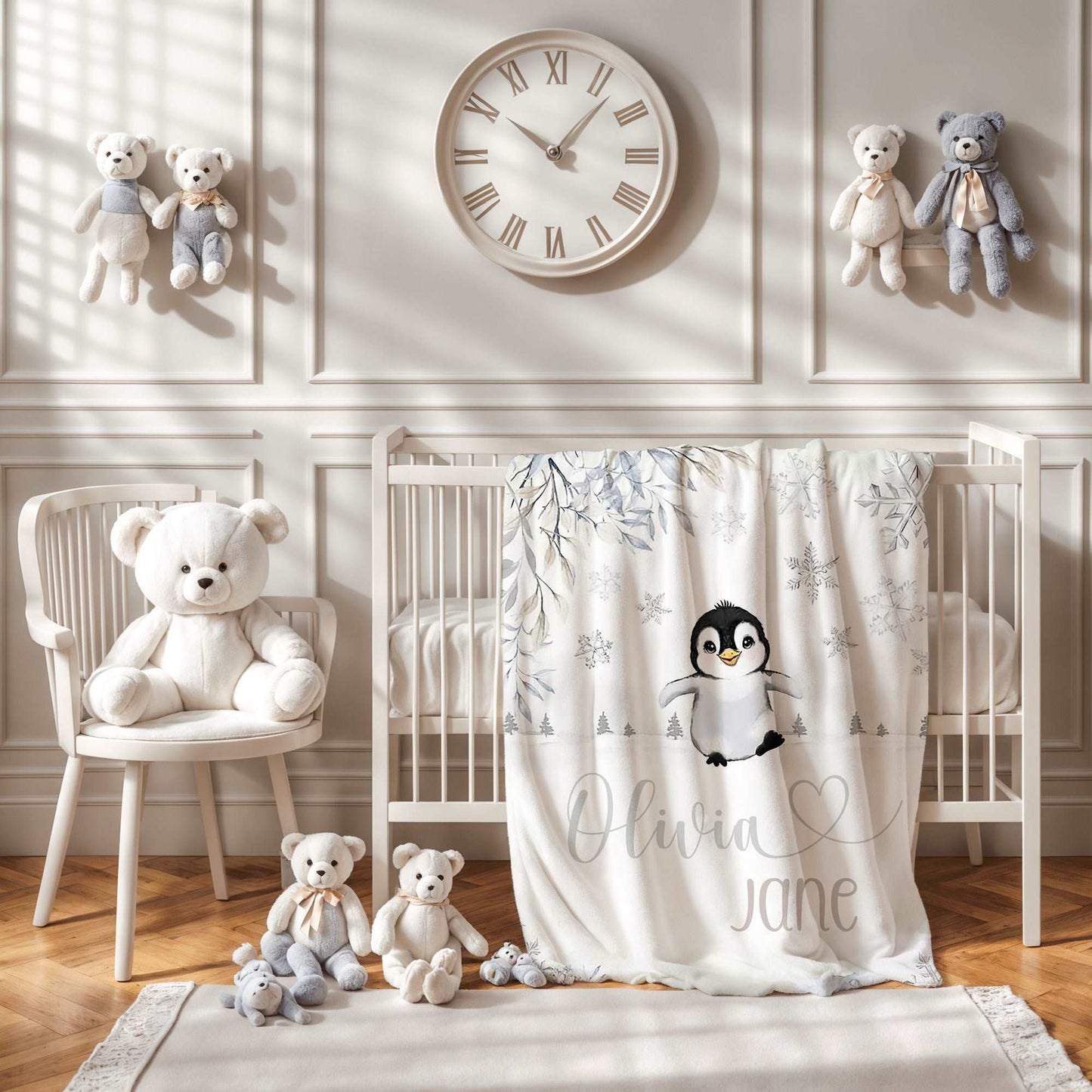 Baby Penguin Blanket