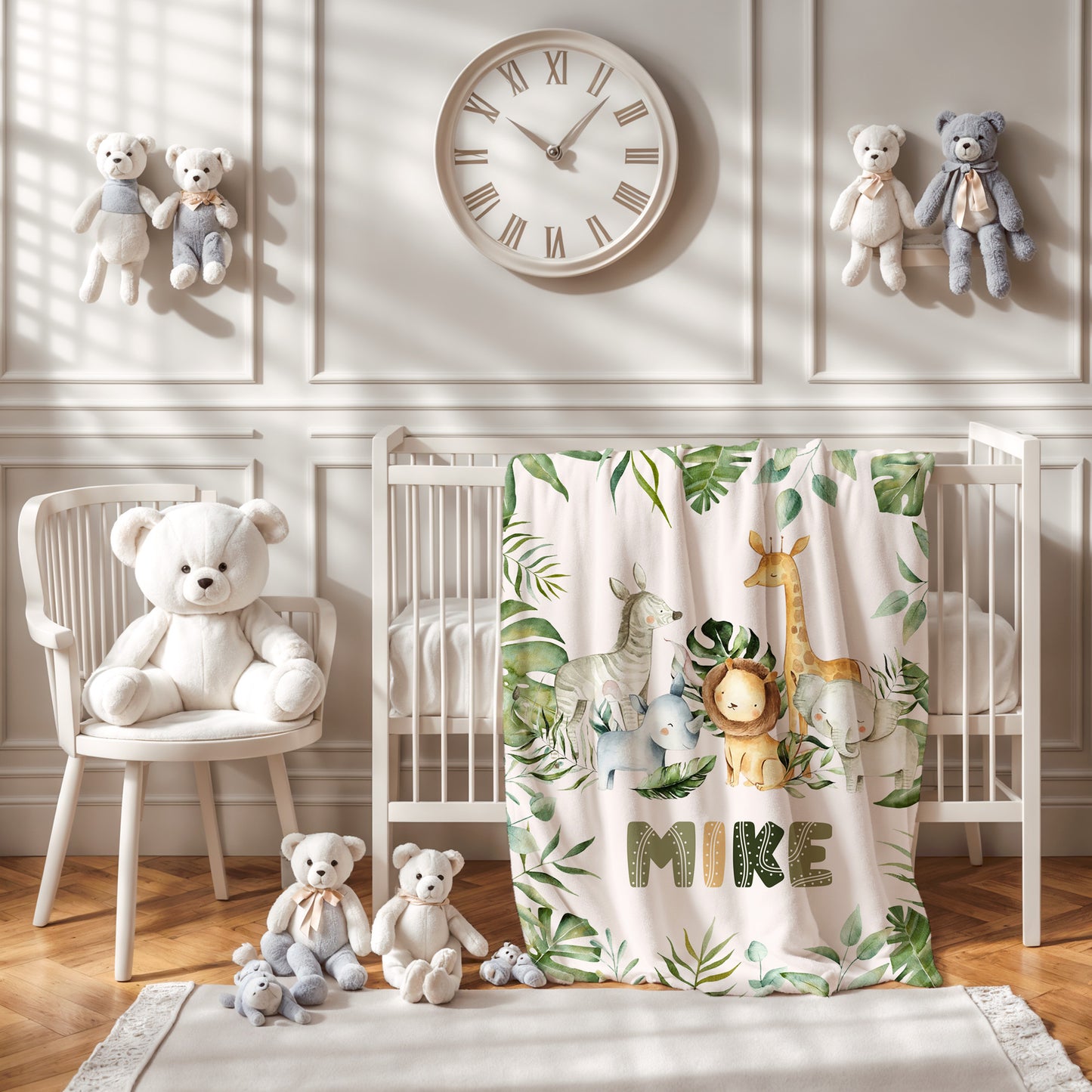 Safari Animals Blanket