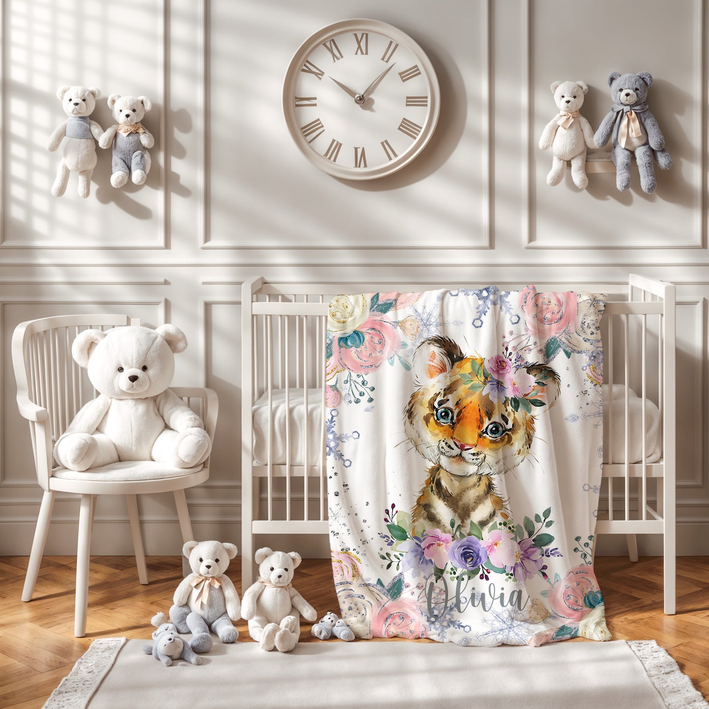 Tiger Baby Blanket