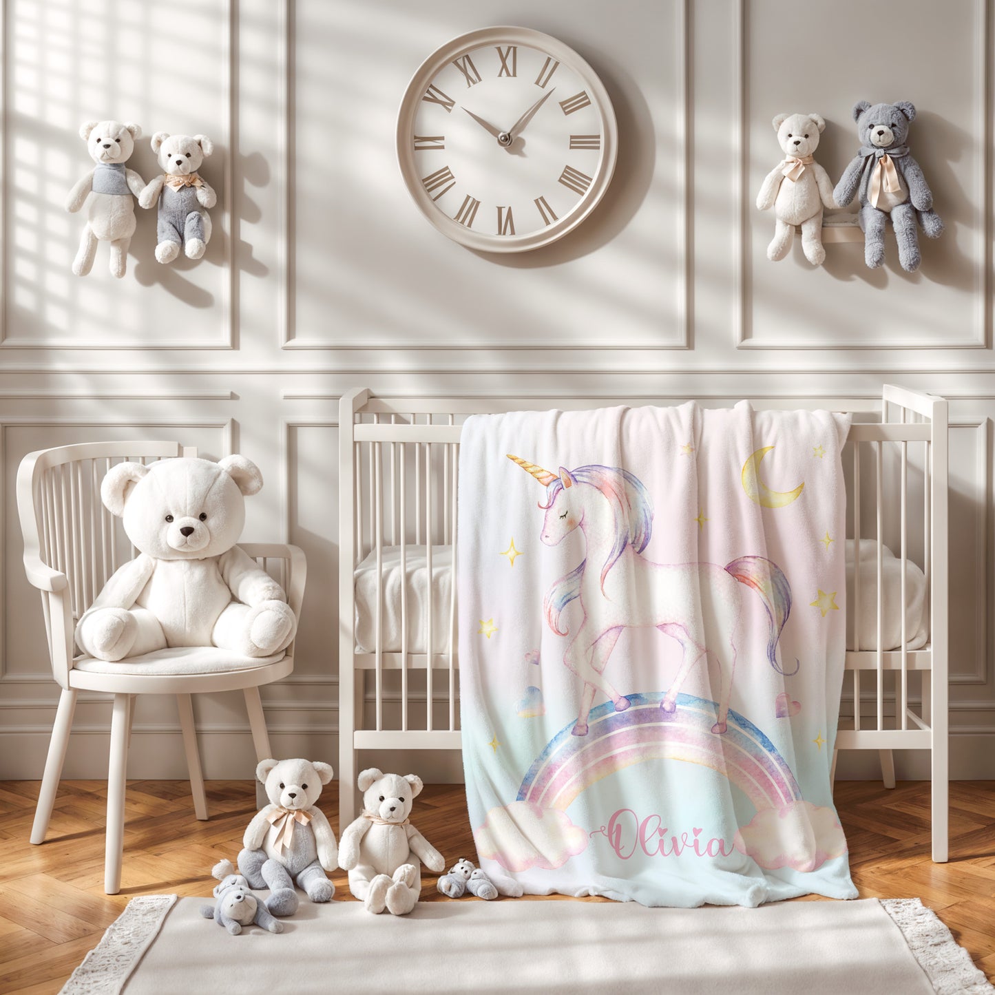Unicorn Baby Blanket