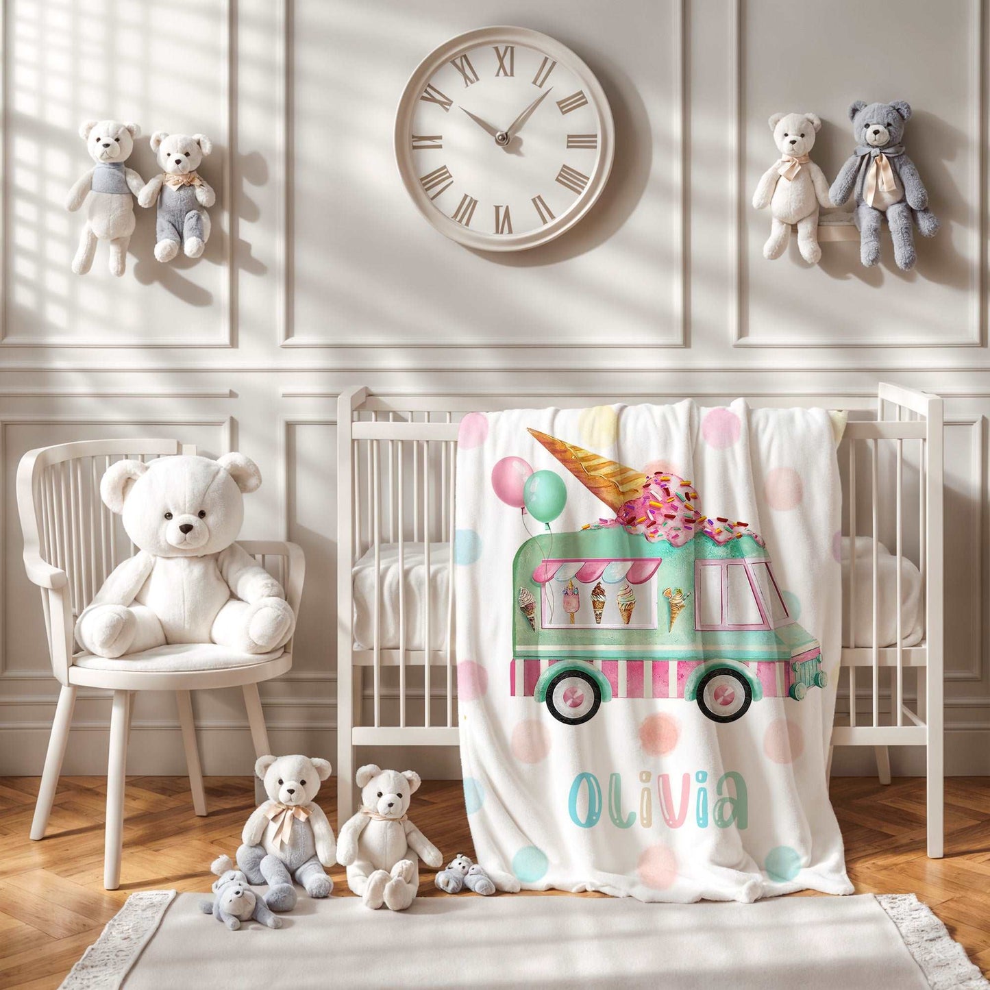 Ice Cream Van Blanket