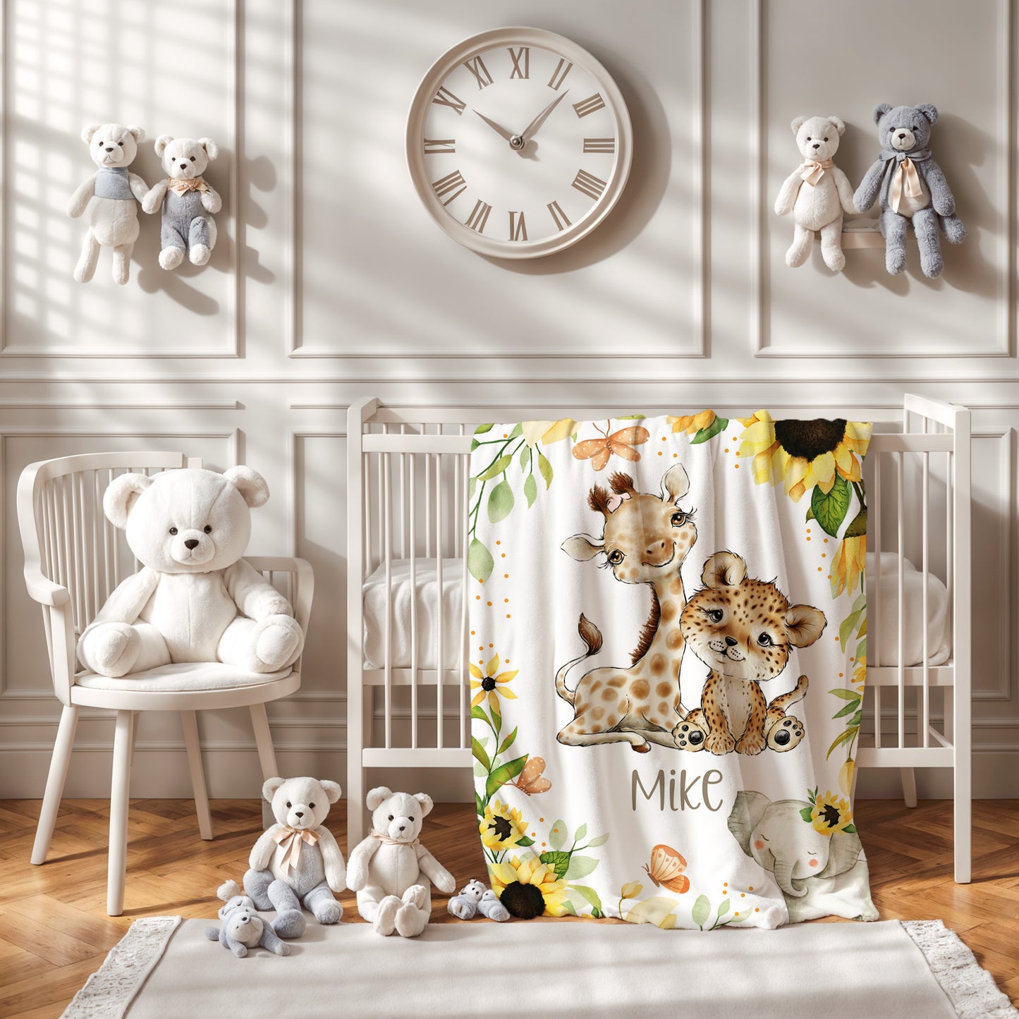 Safari Animals Blanket