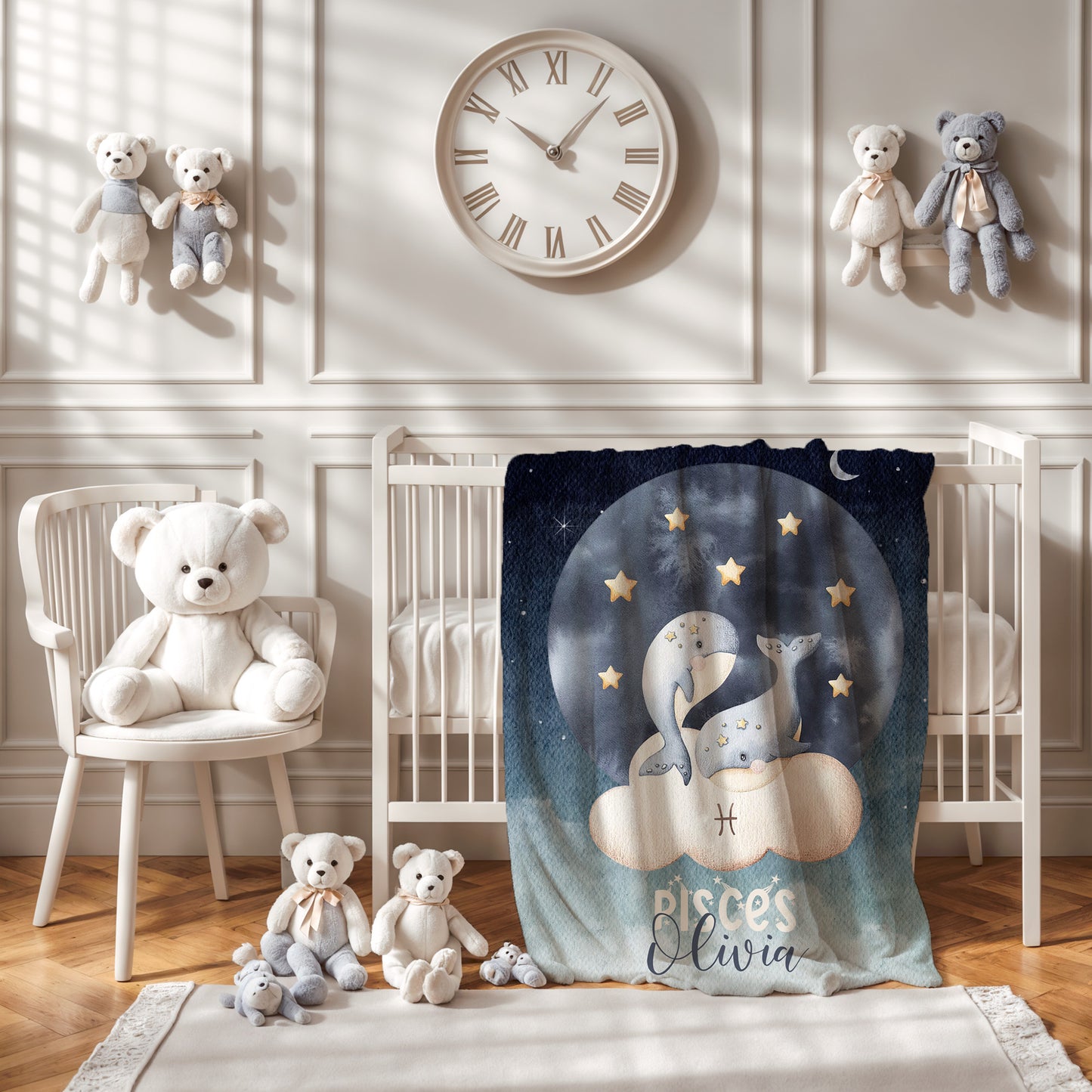 Pisces Zodiac Blanket