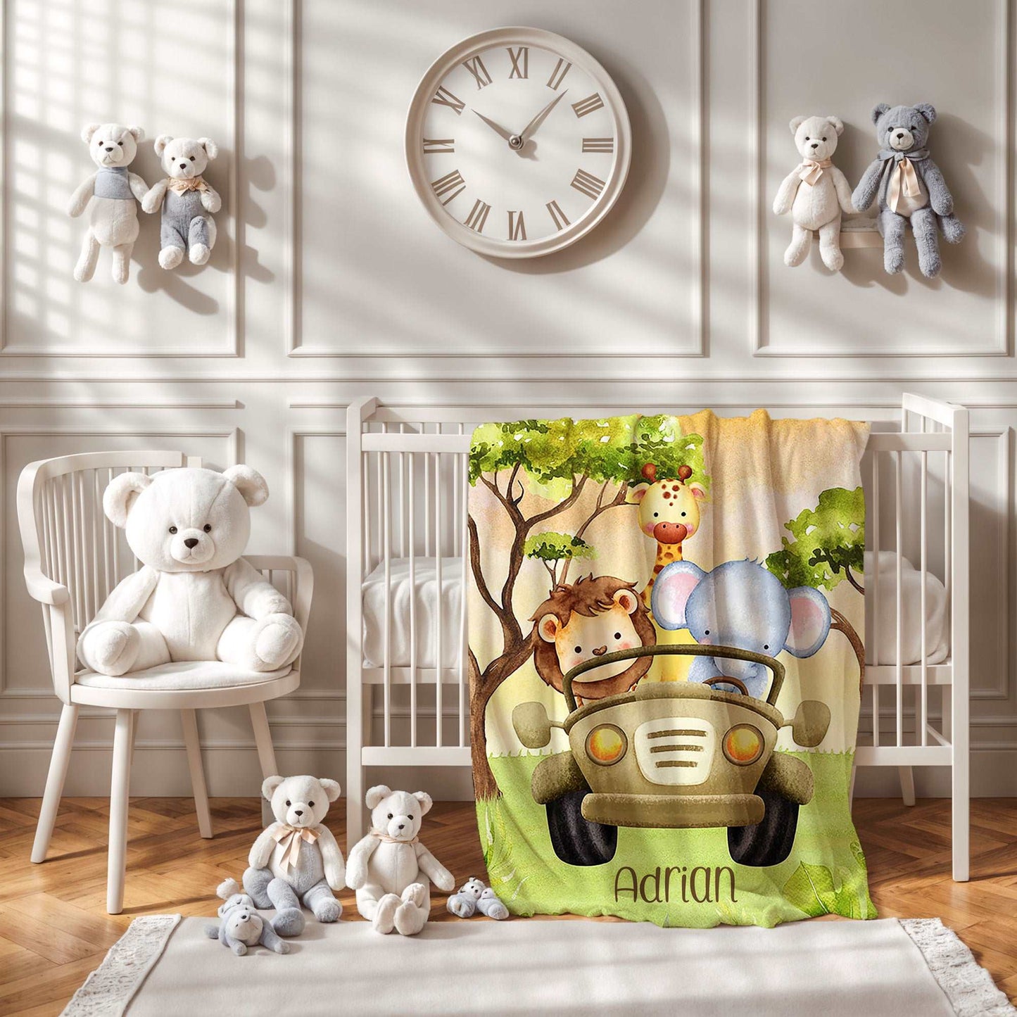 Animals In Car Blanket