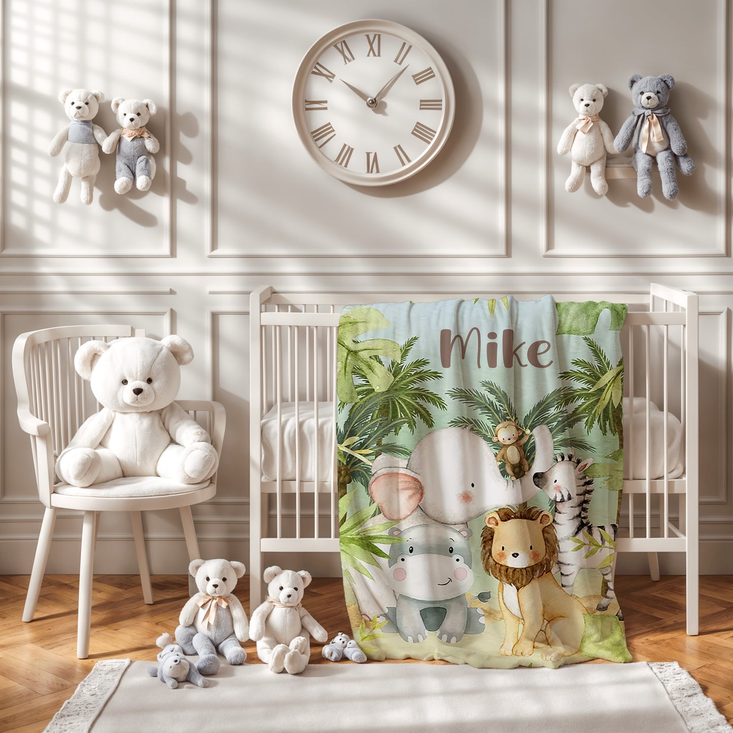 Safari Animals Blanket