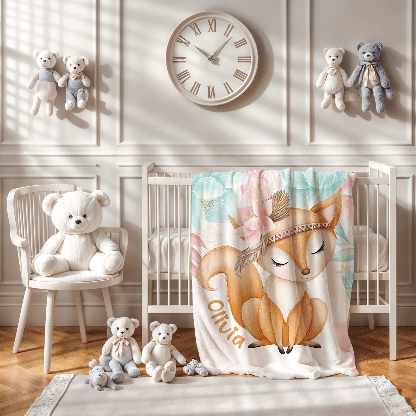 Baby Fox Blanket