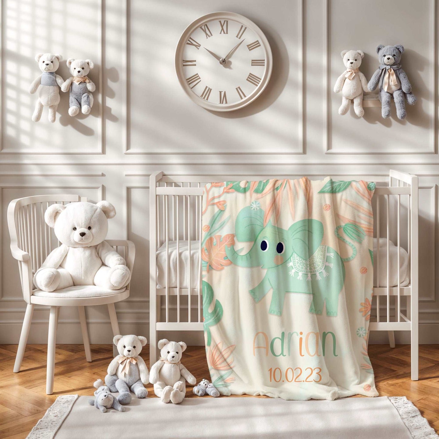 Baby Elephant Blanket