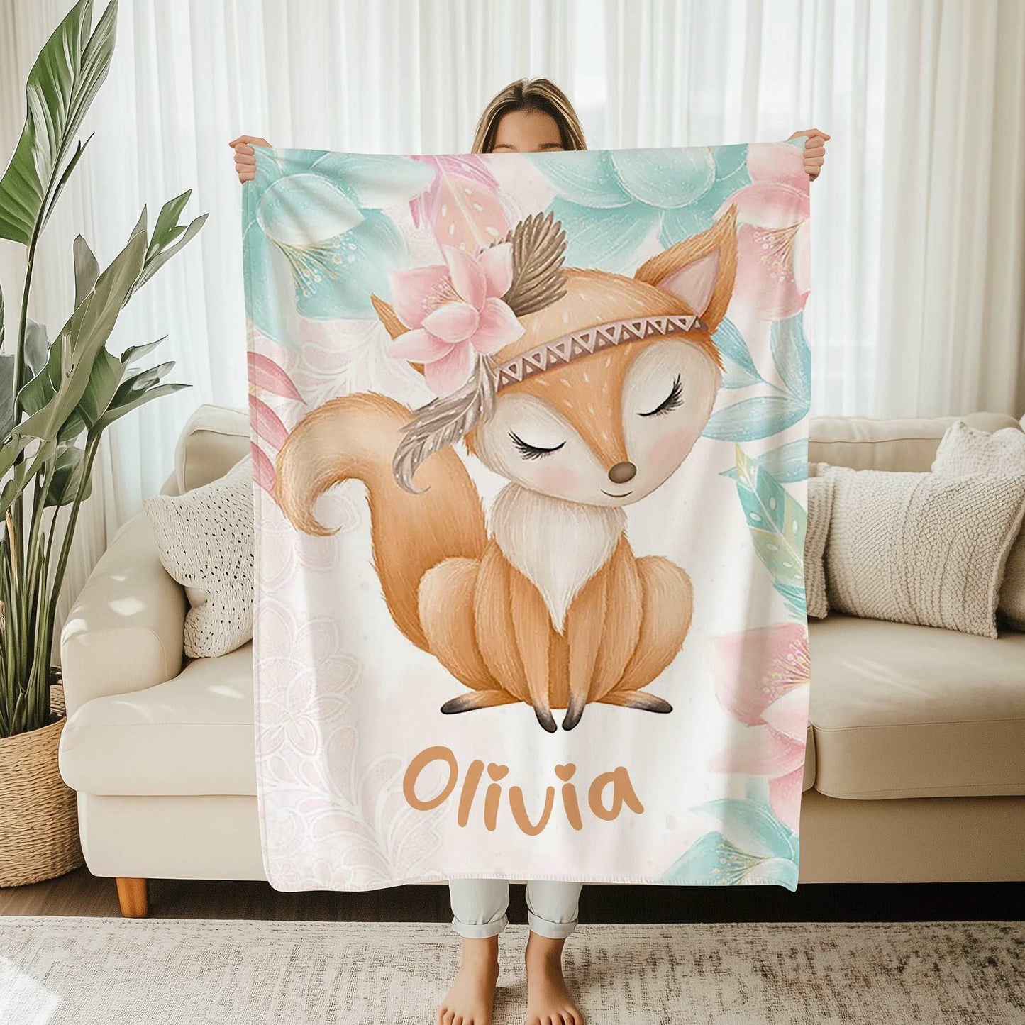 Baby Fox Blanket