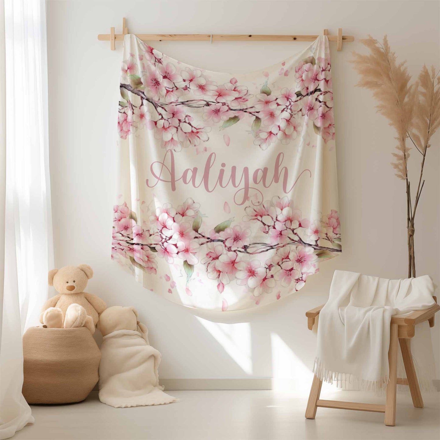 Cherry Blossom Blanket