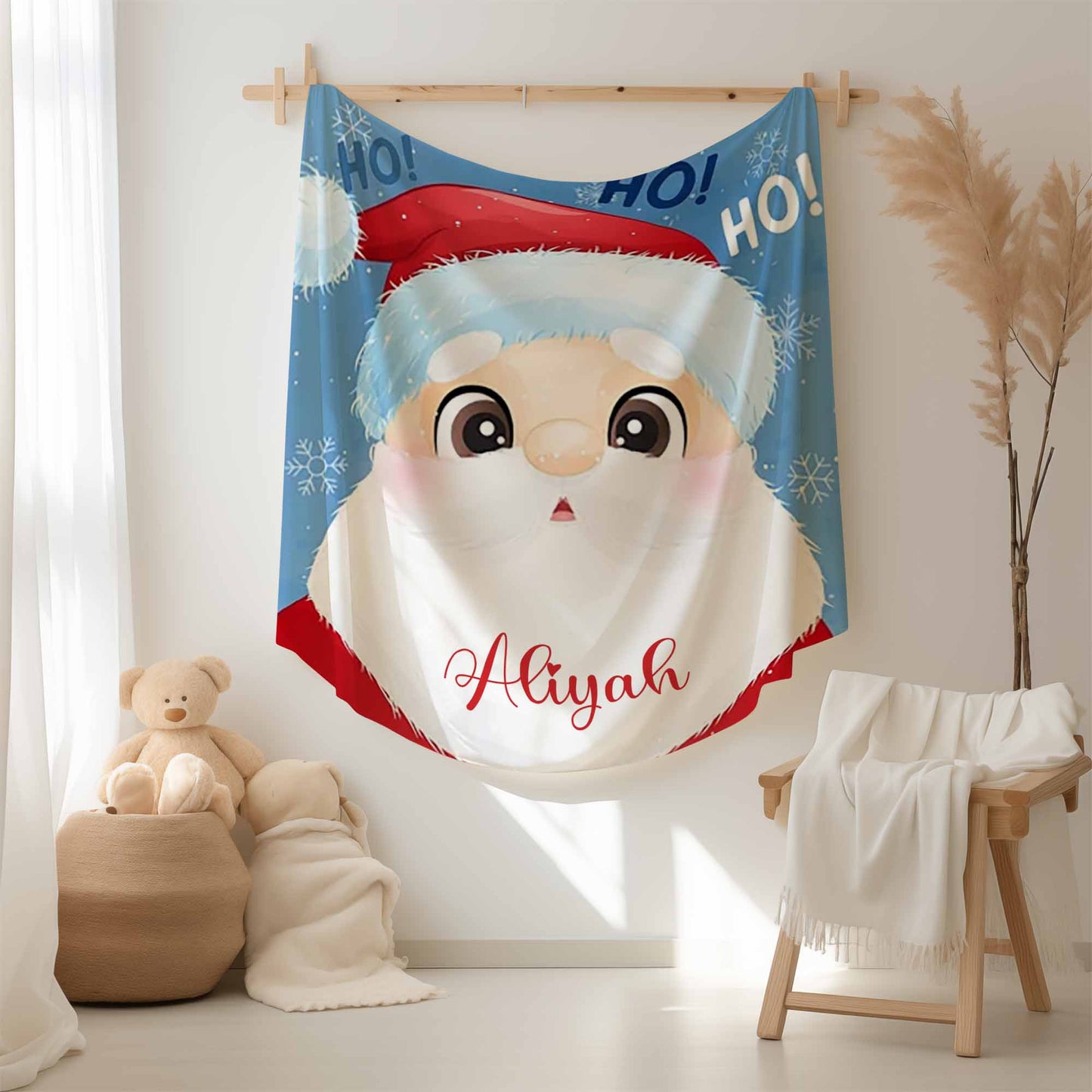 Christmas Santa Blanket