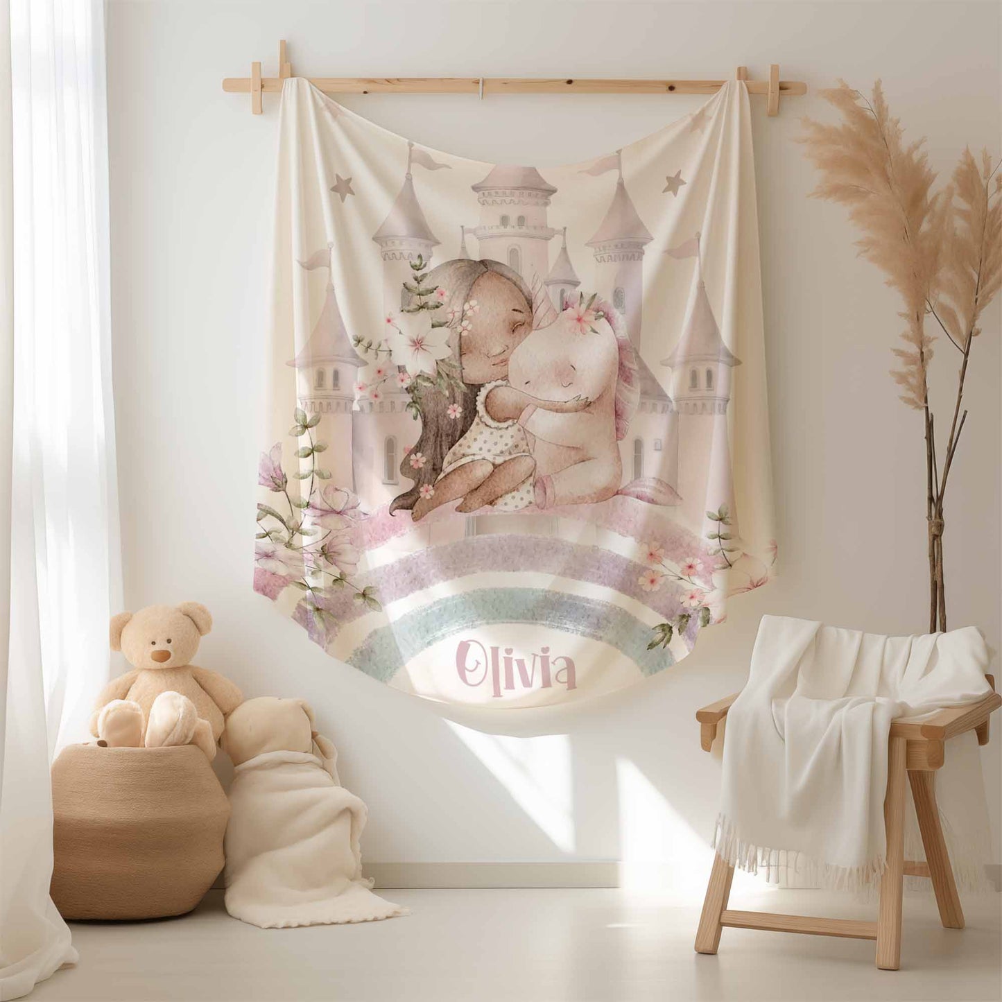 Princess Unicorn Blanket