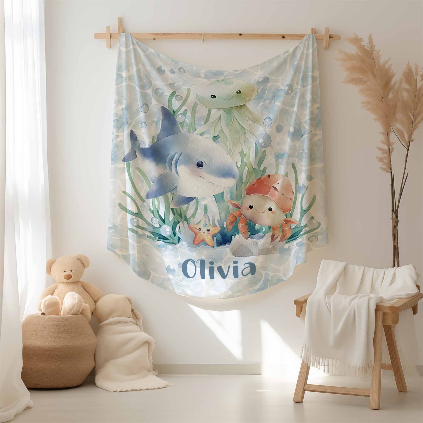 Ocean Animals Blanket