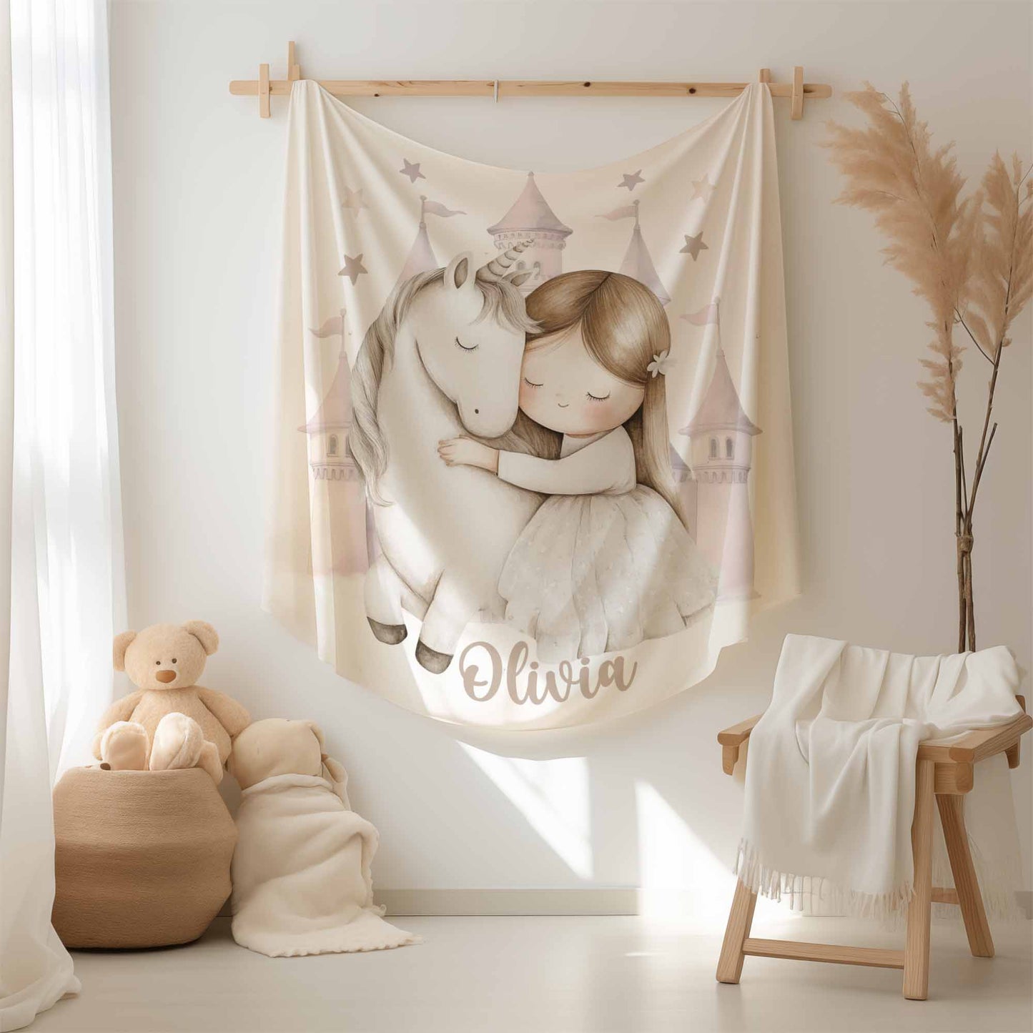 Princess Unicorn Blanket