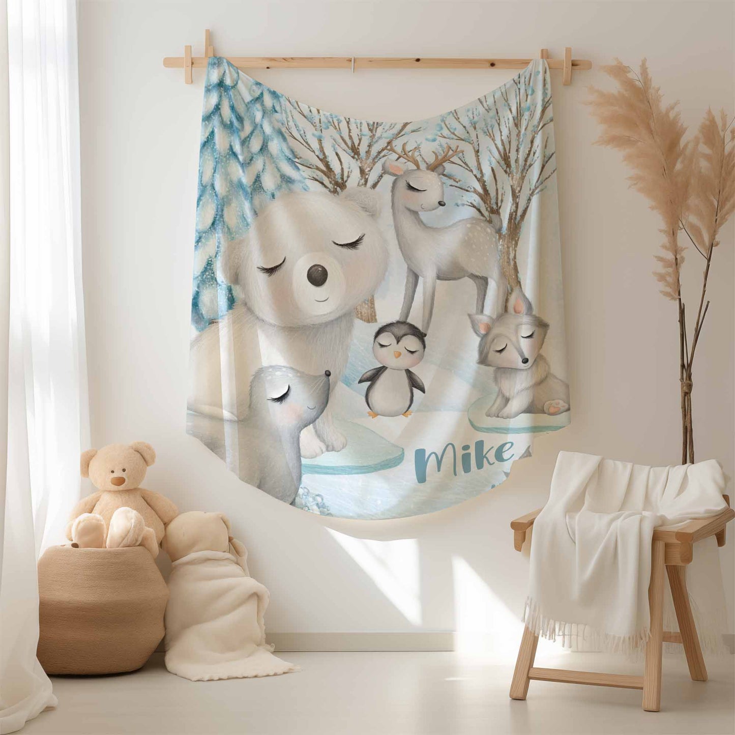 Arctic Animals Blanket