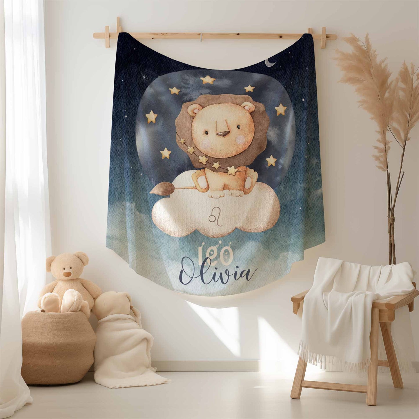 Leo Zodiac Blanket