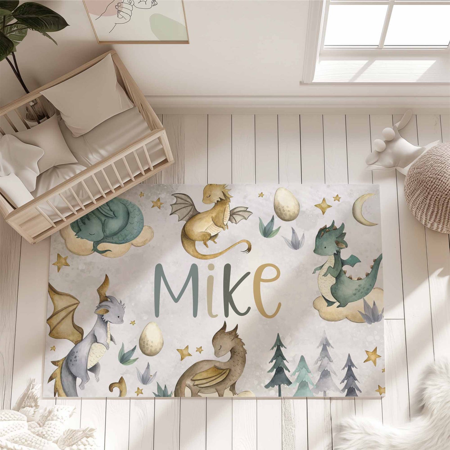 Dragon Nursery Rug