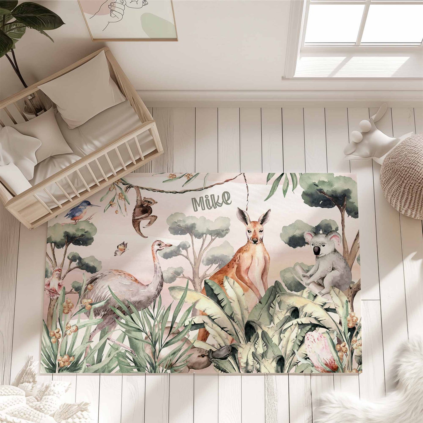 Australian Animals Playroom Rug