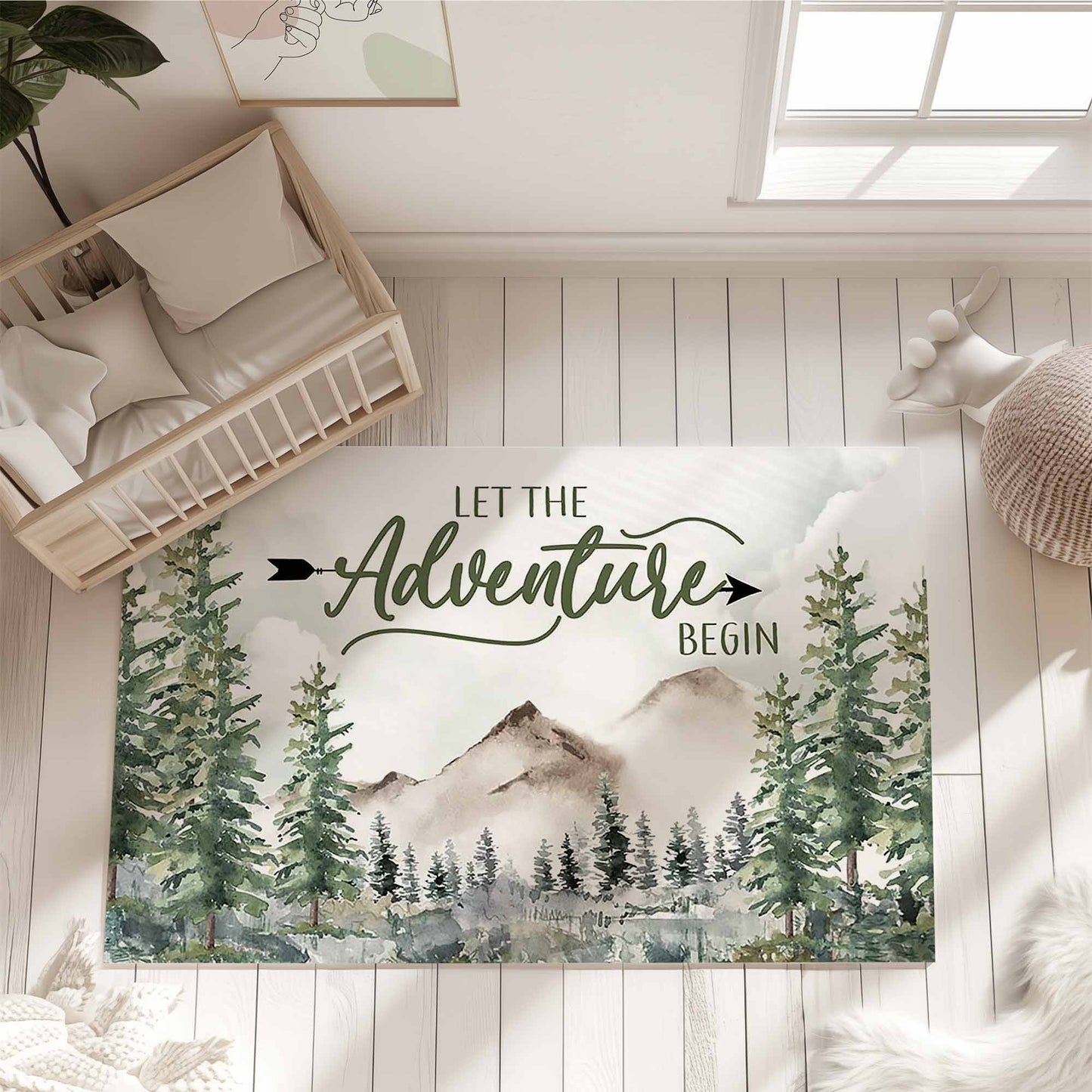 Let The Adventure Begin Rug