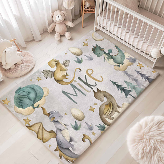 Dragon Nursery Rug