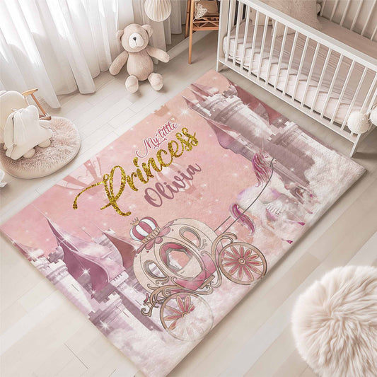 Little Princess Castle Nursery Rug