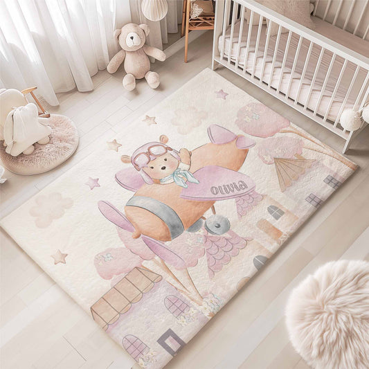 Little Aviator Playroom Rug