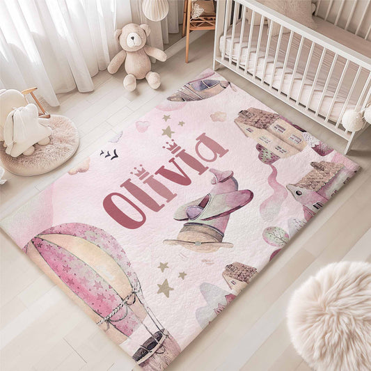 Airplane Nursery Rug