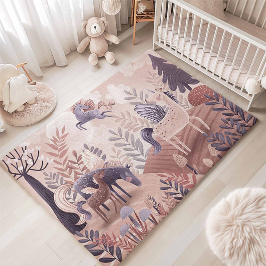 Little Unicorn Nursery Rug